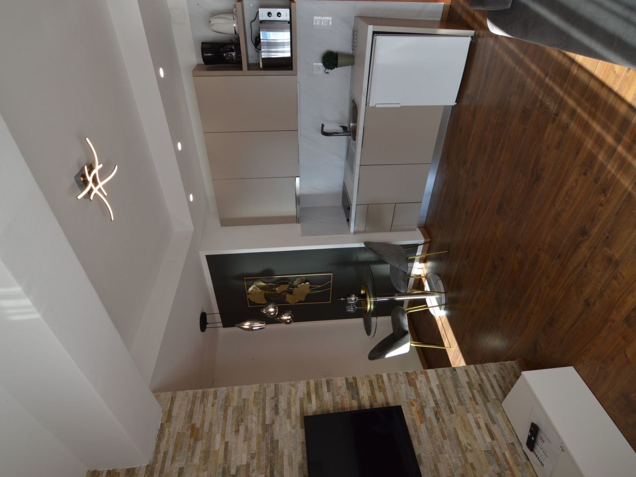 Gemütliche Wohnung mit Meerblick vom Balkon aus