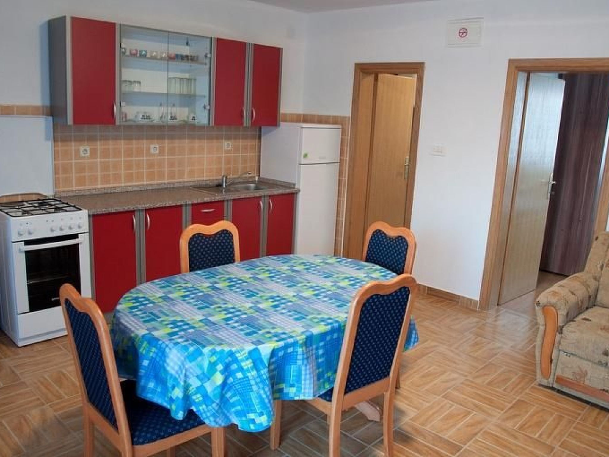 Mit Balkon für vier Personen