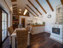 Villa Karla: romantisch vakantiehuis met privézwembad op 150m van zee - thumbnail 4