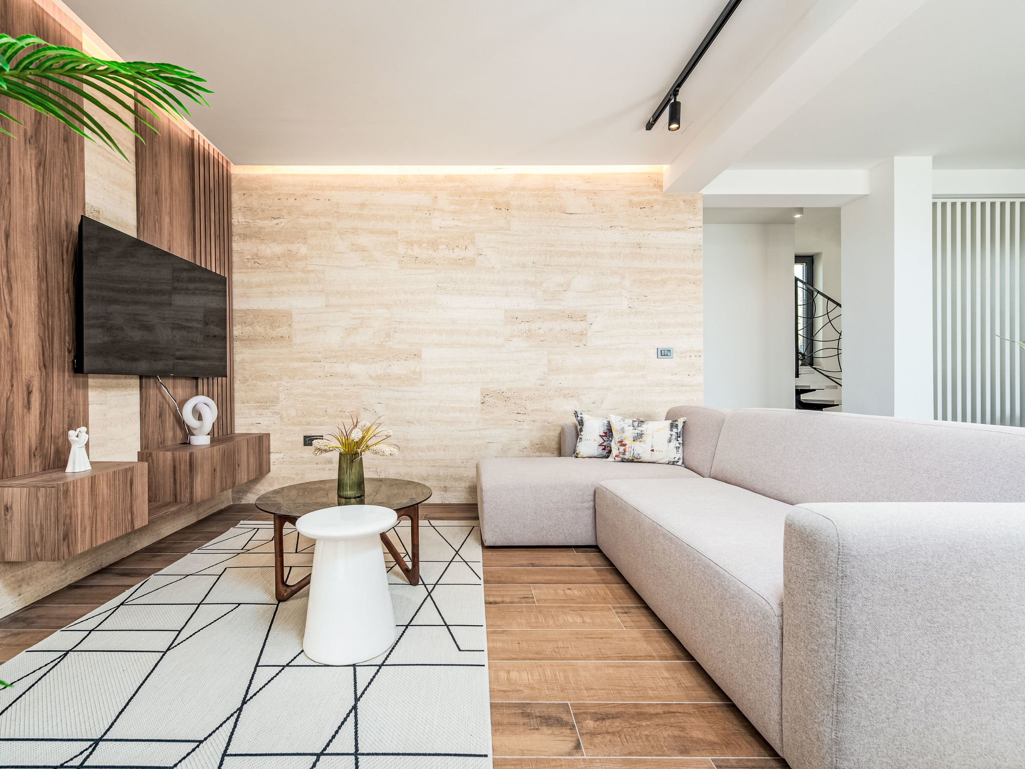 Villa with heated pool - Binnen