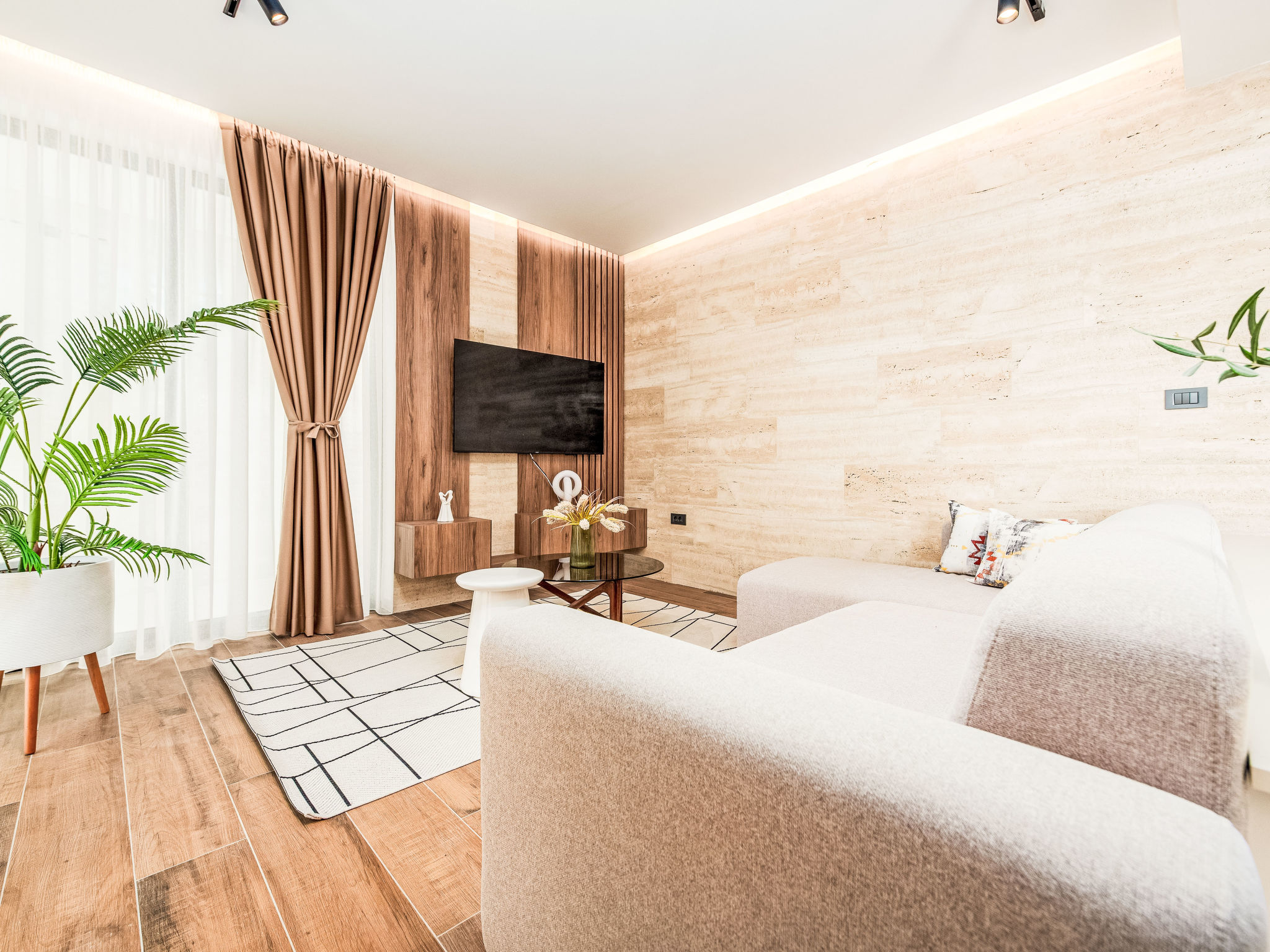 Villa with heated pool - Binnen
