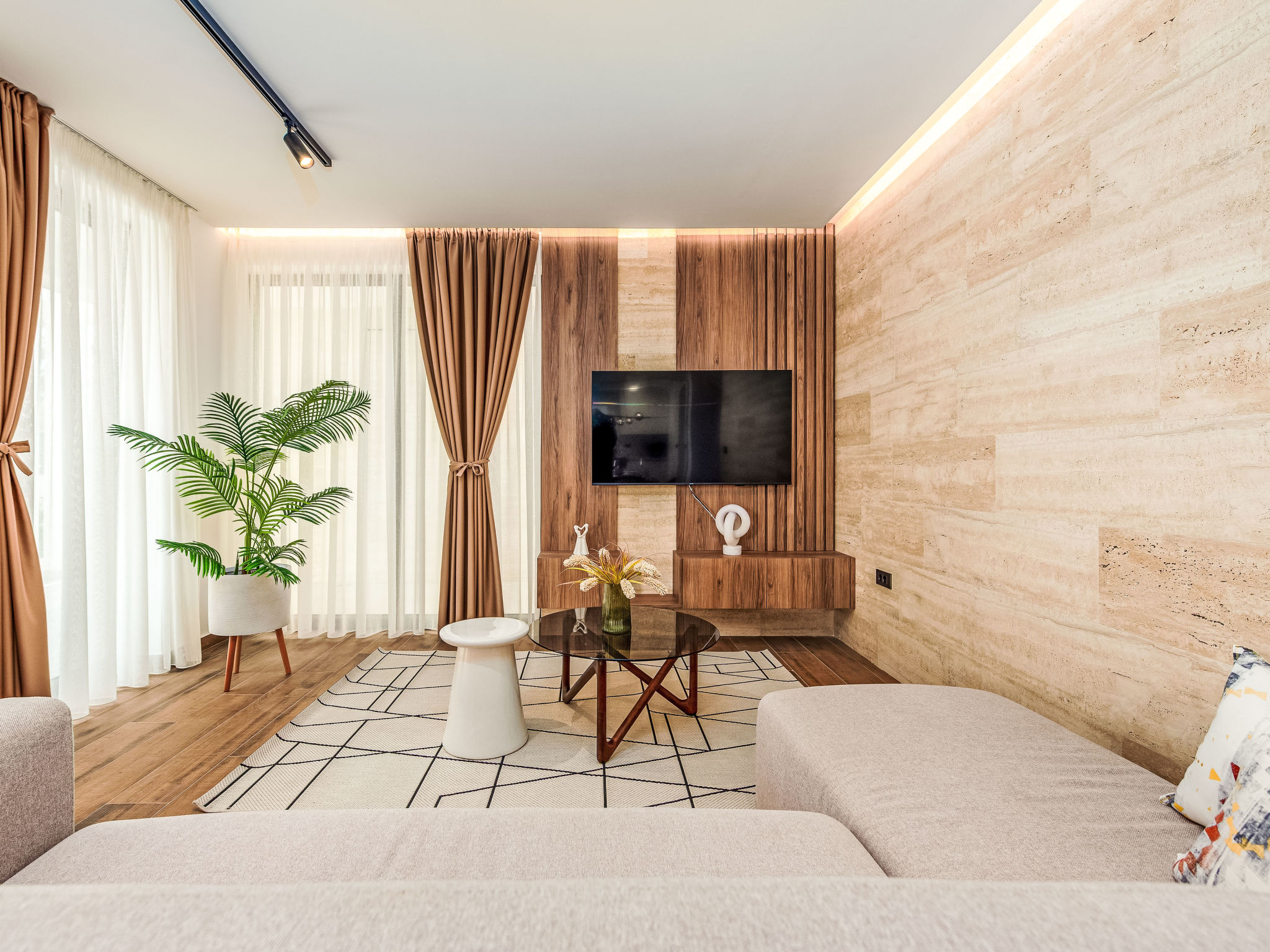 Villa with heated pool - Binnen