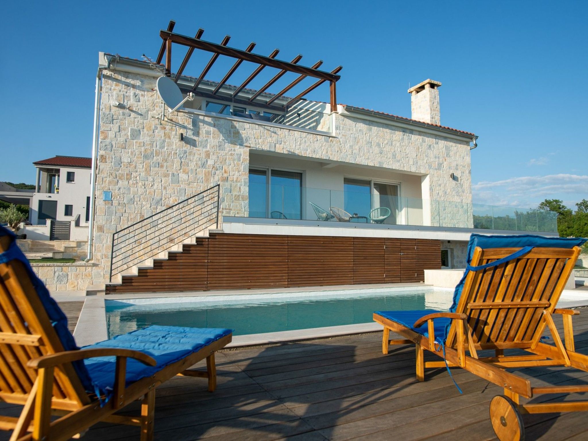 Moderne Villa Anka bei Zadar-Binnen