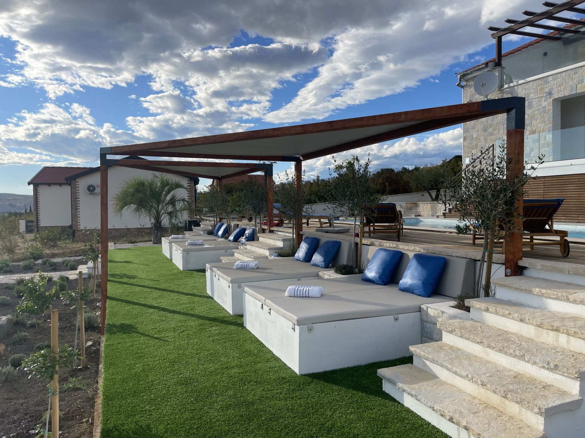 Moderne Villa Anka bei Zadar-Binnen