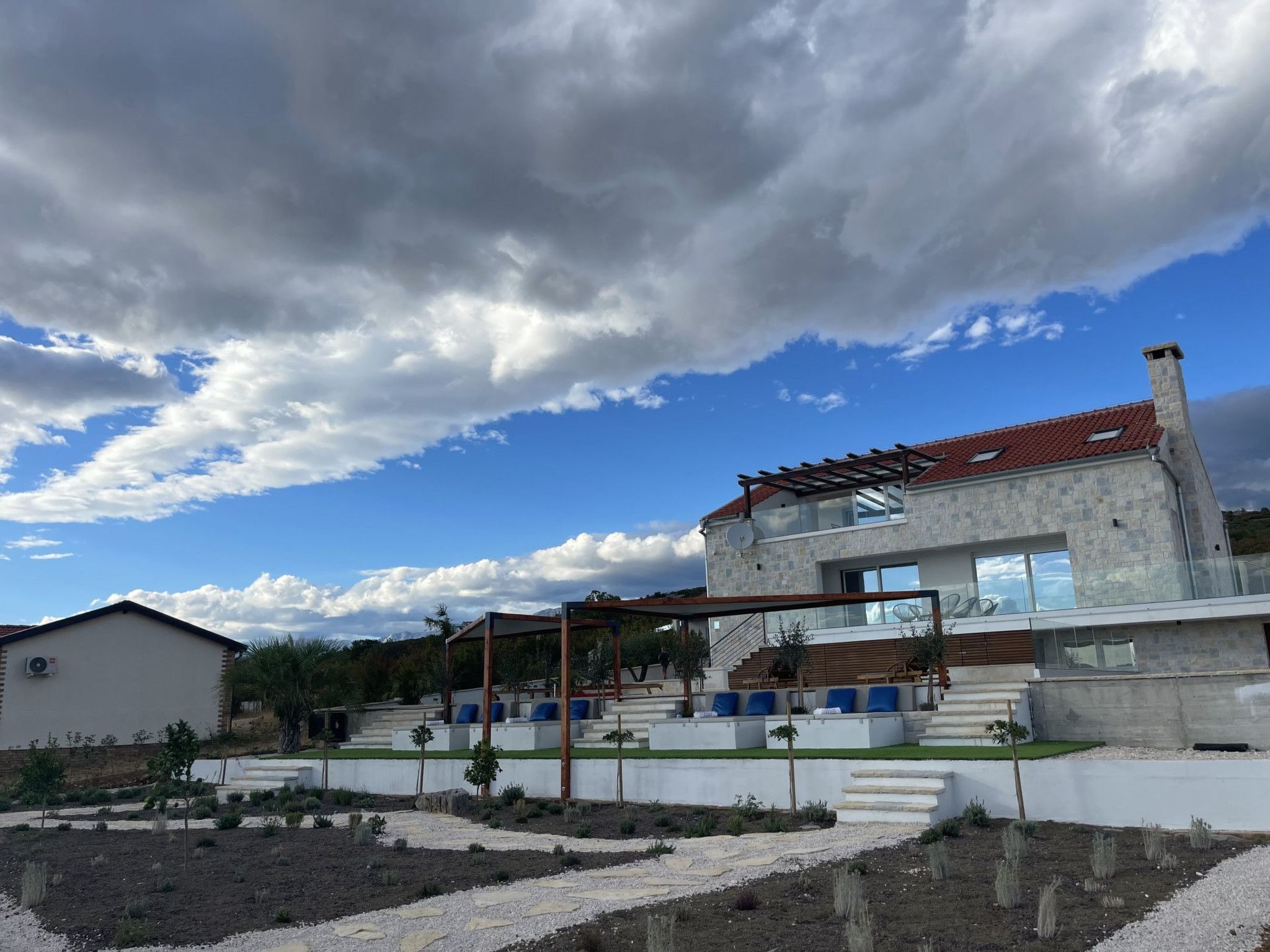 Moderne Villa Anka bei Zadar-Binnen