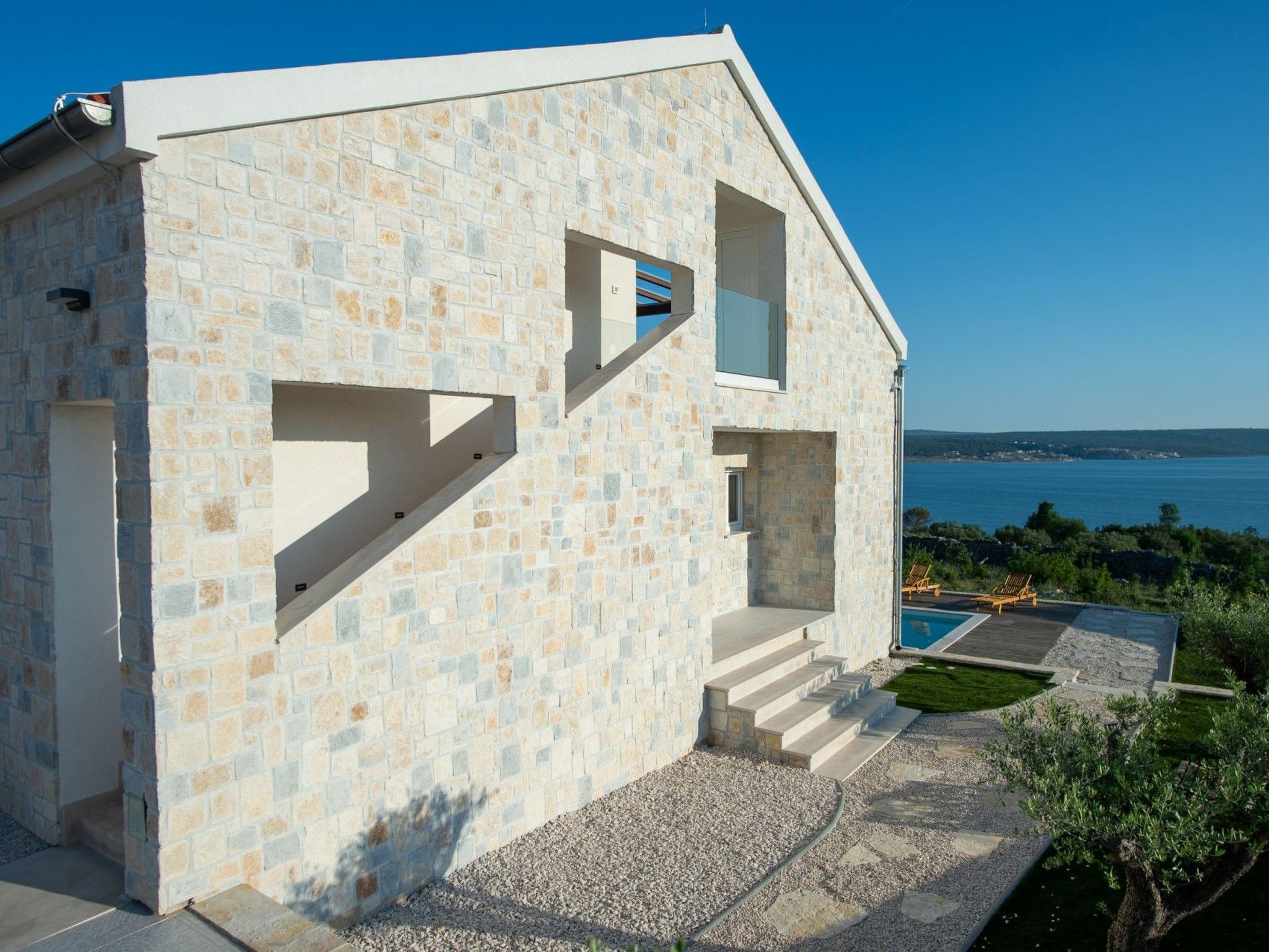Moderne Villa Anka bei Zadar-Binnen