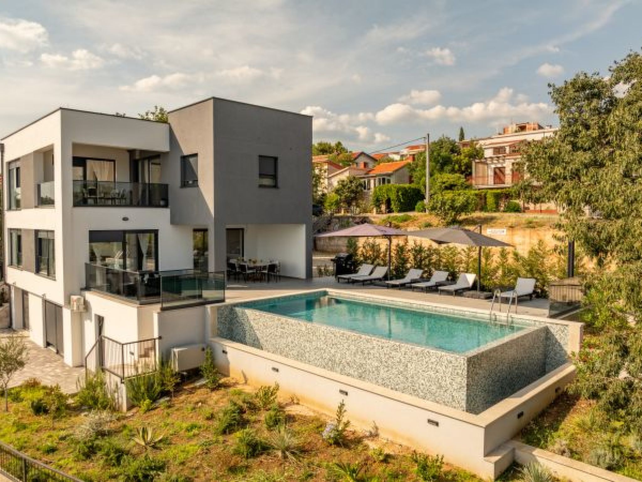 Seaview Villa A`More with heated pool