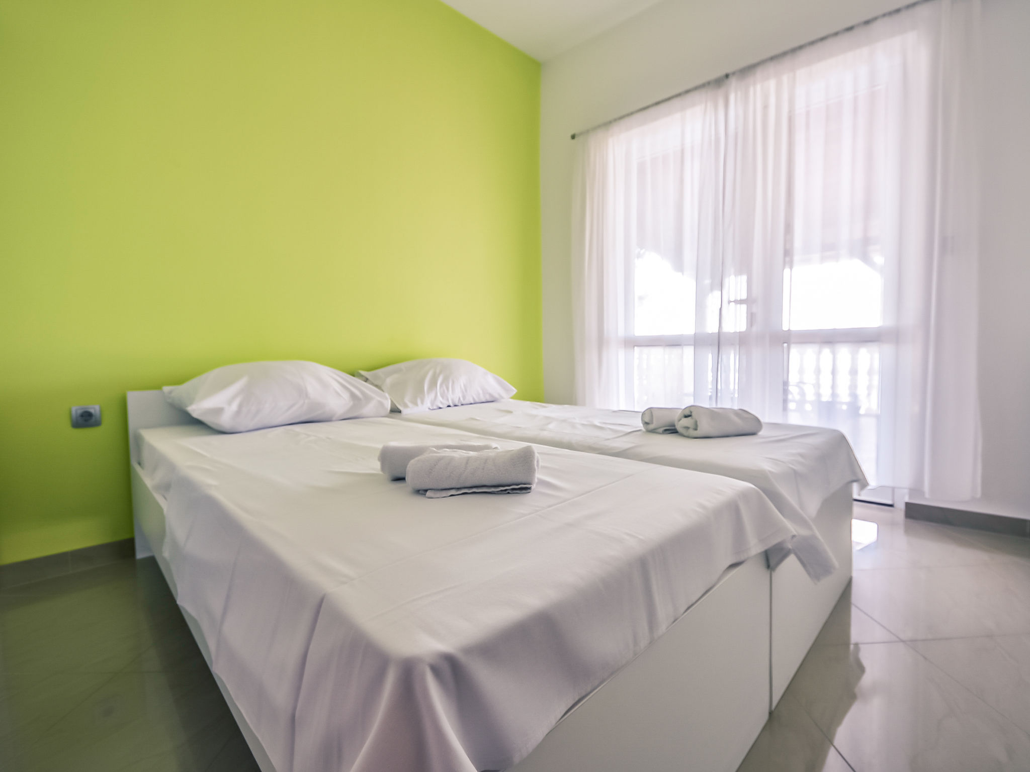 Appartement Škroćo: direct aan zee in Maslenica voor 6 personen - foto 4