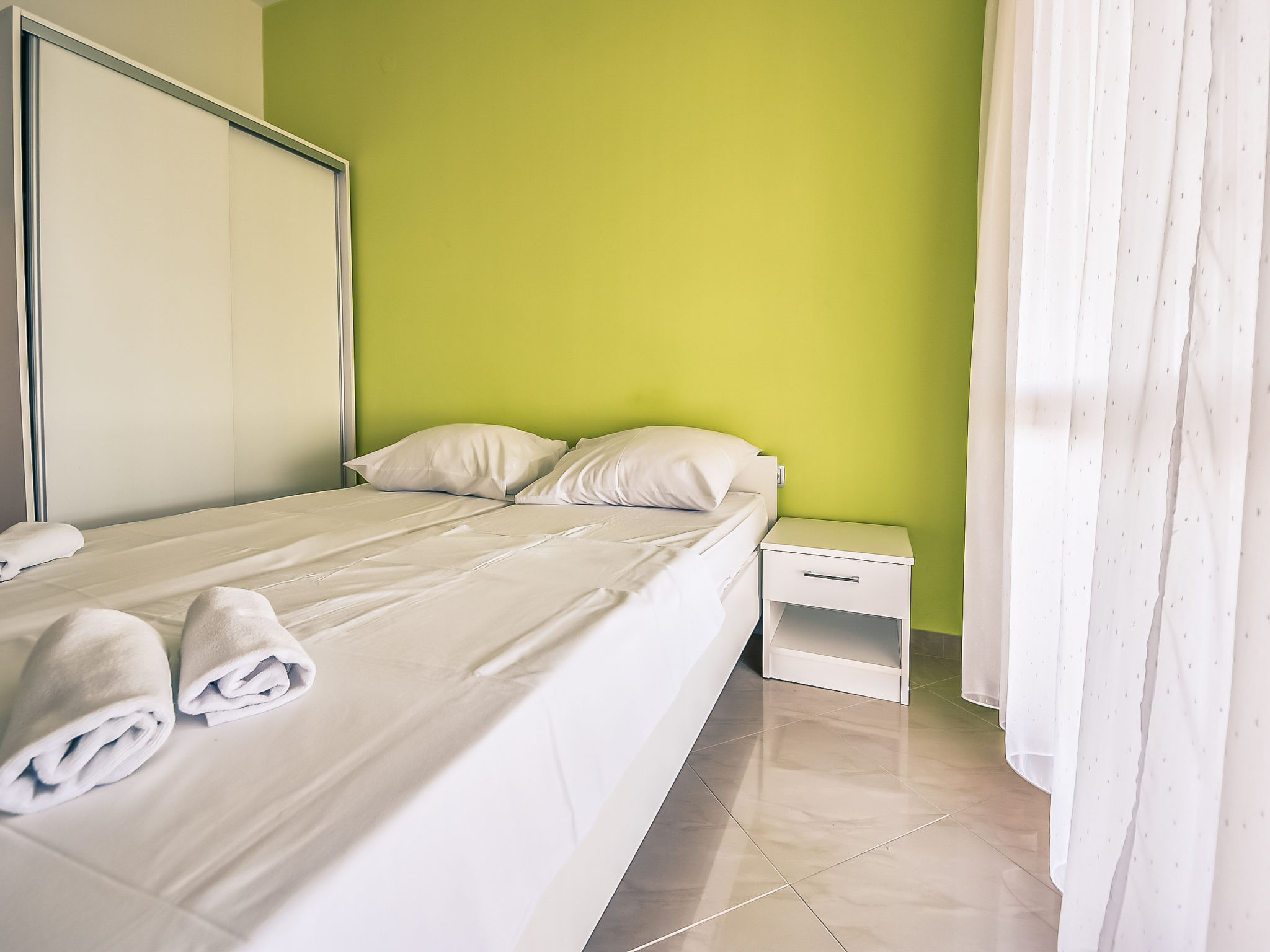 Appartement Škroćo: direct aan zee in Maslenica voor 6 personen - foto 14