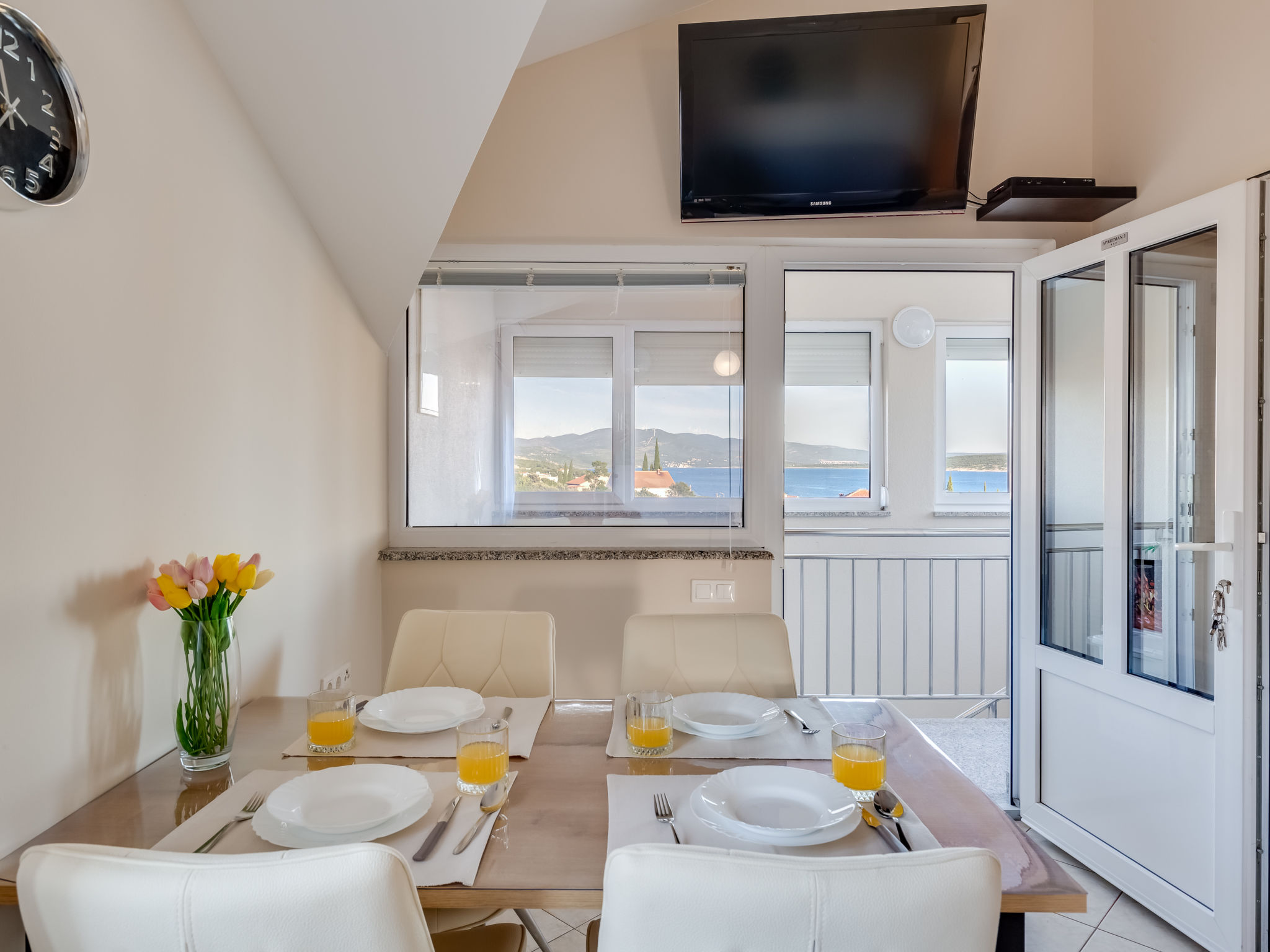 Appartement Relax in Maslenica: 150m van zee met zwembad - foto 18