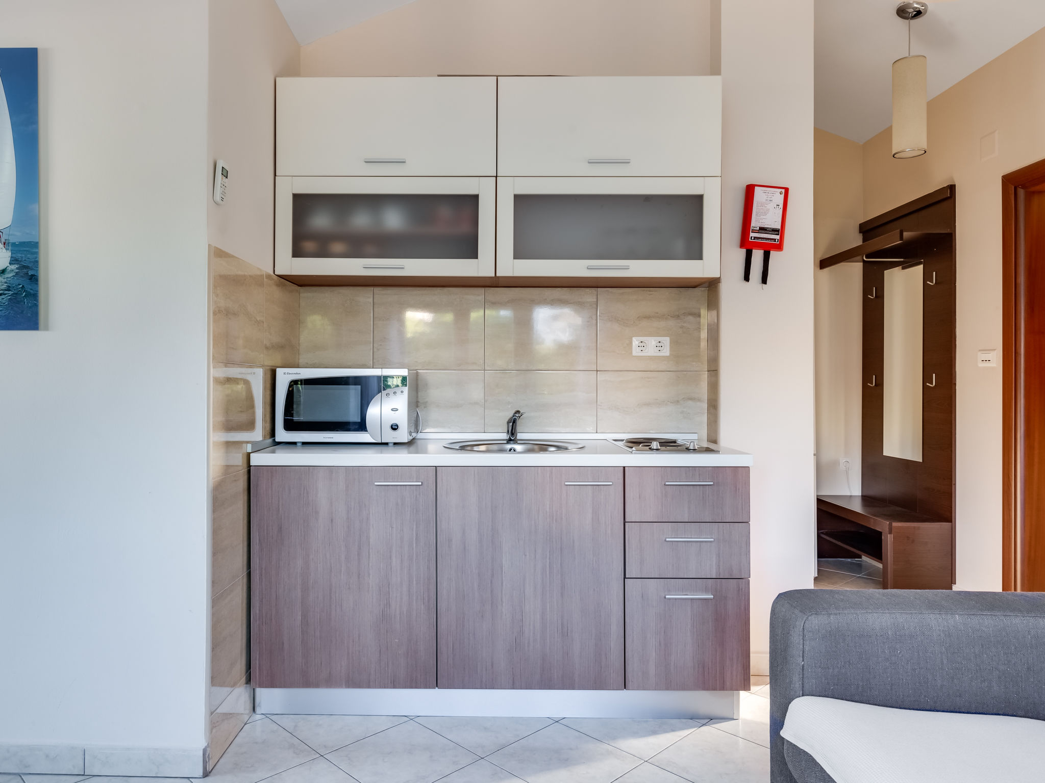 Appartement Relax in Maslenica: 150m van zee met zwembad - foto 5