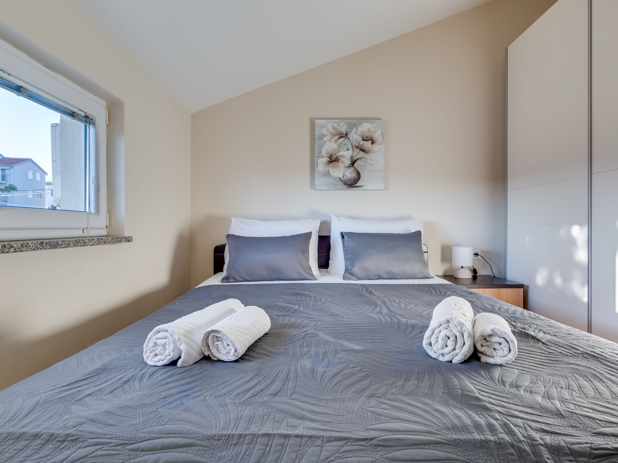 Appartement Relax in Maslenica: 150m van zee met zwembad - foto 11