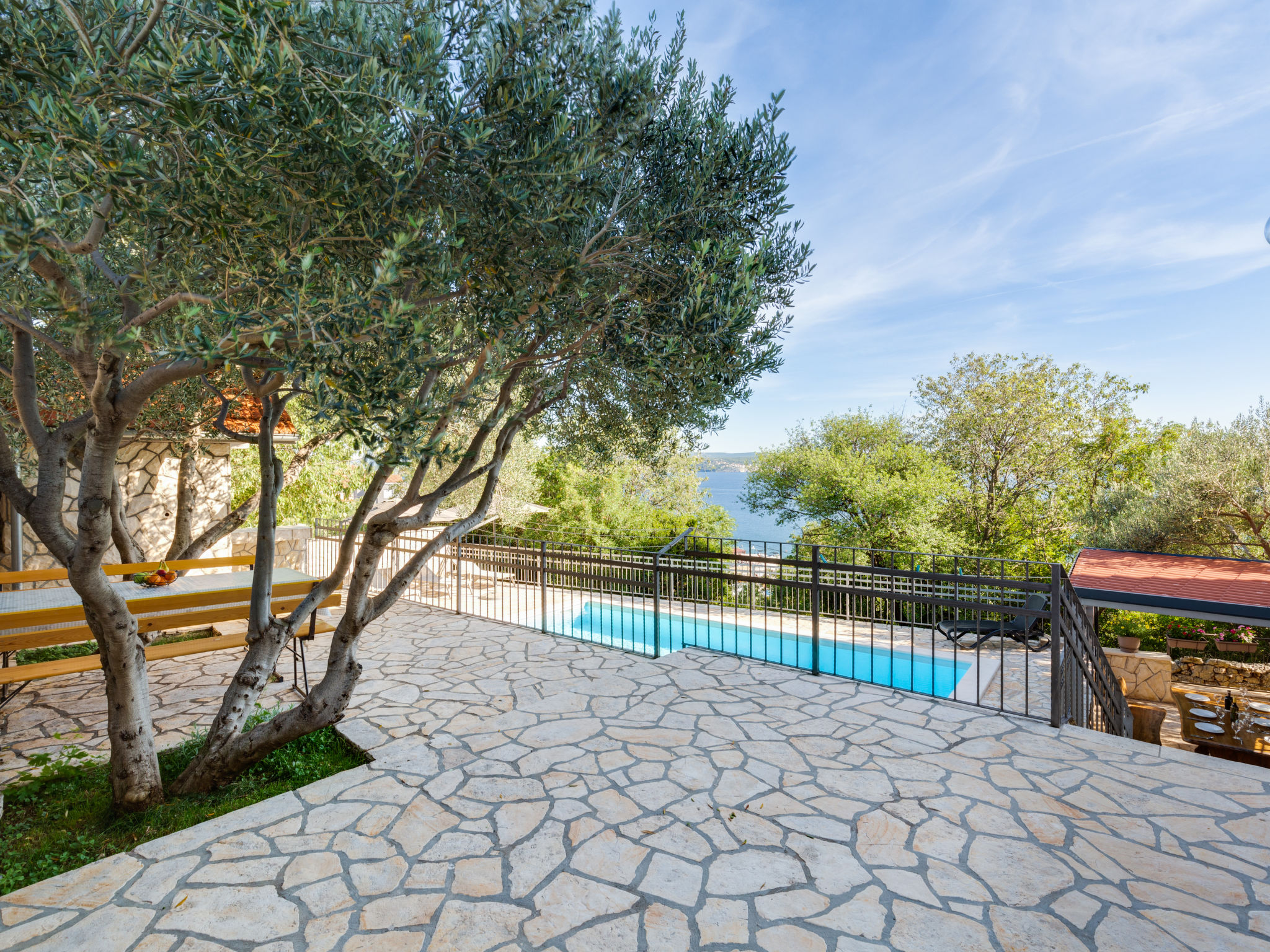 Appartement Relax in Maslenica: 150m van zee met zwembad - foto 24