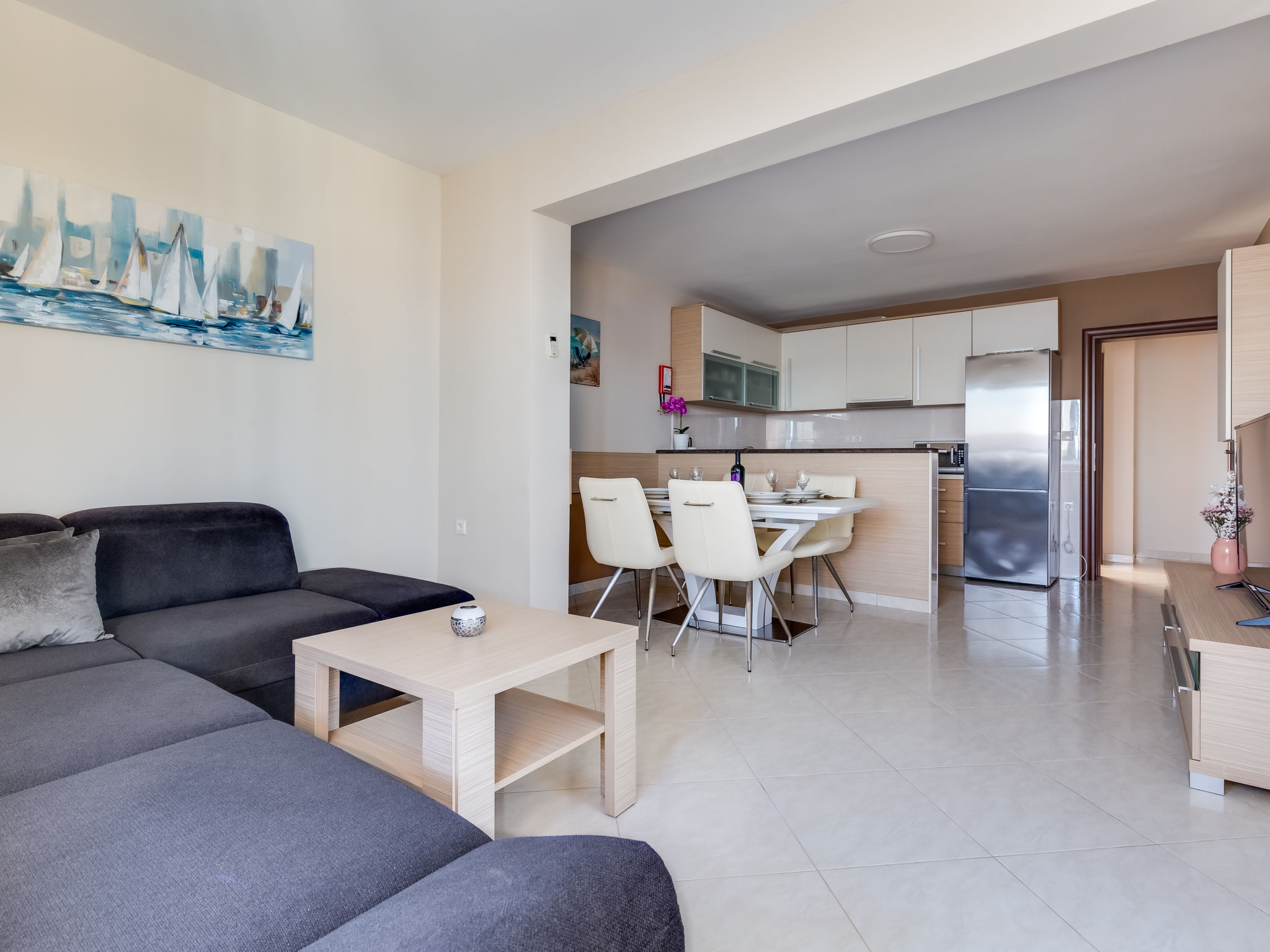 Appartement Relax aan de kust van Maslenica, 150m van strand - foto 5