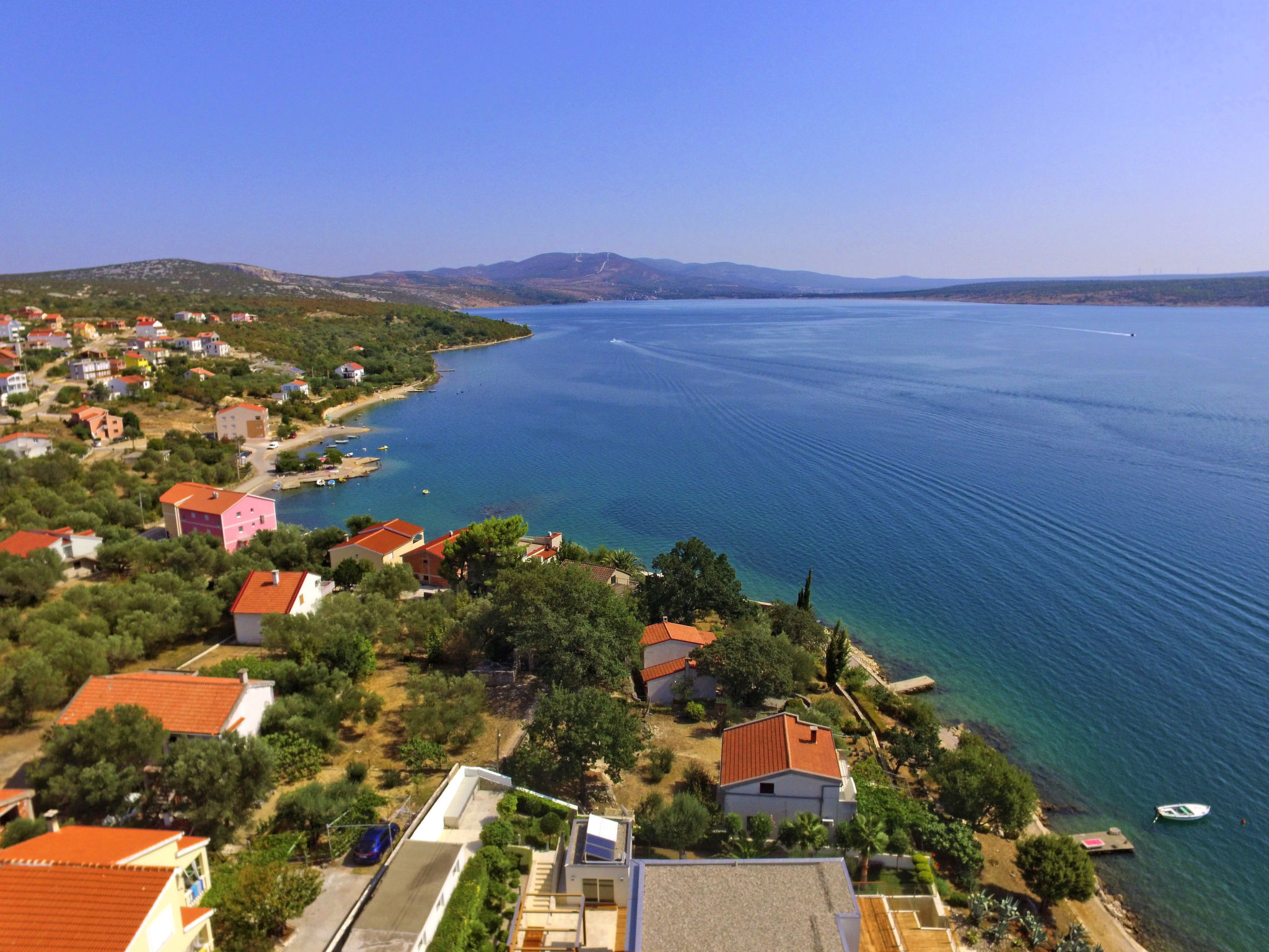 Sfeervol appartement met airco vlakbij zee en strand in Maslenica - foto 26