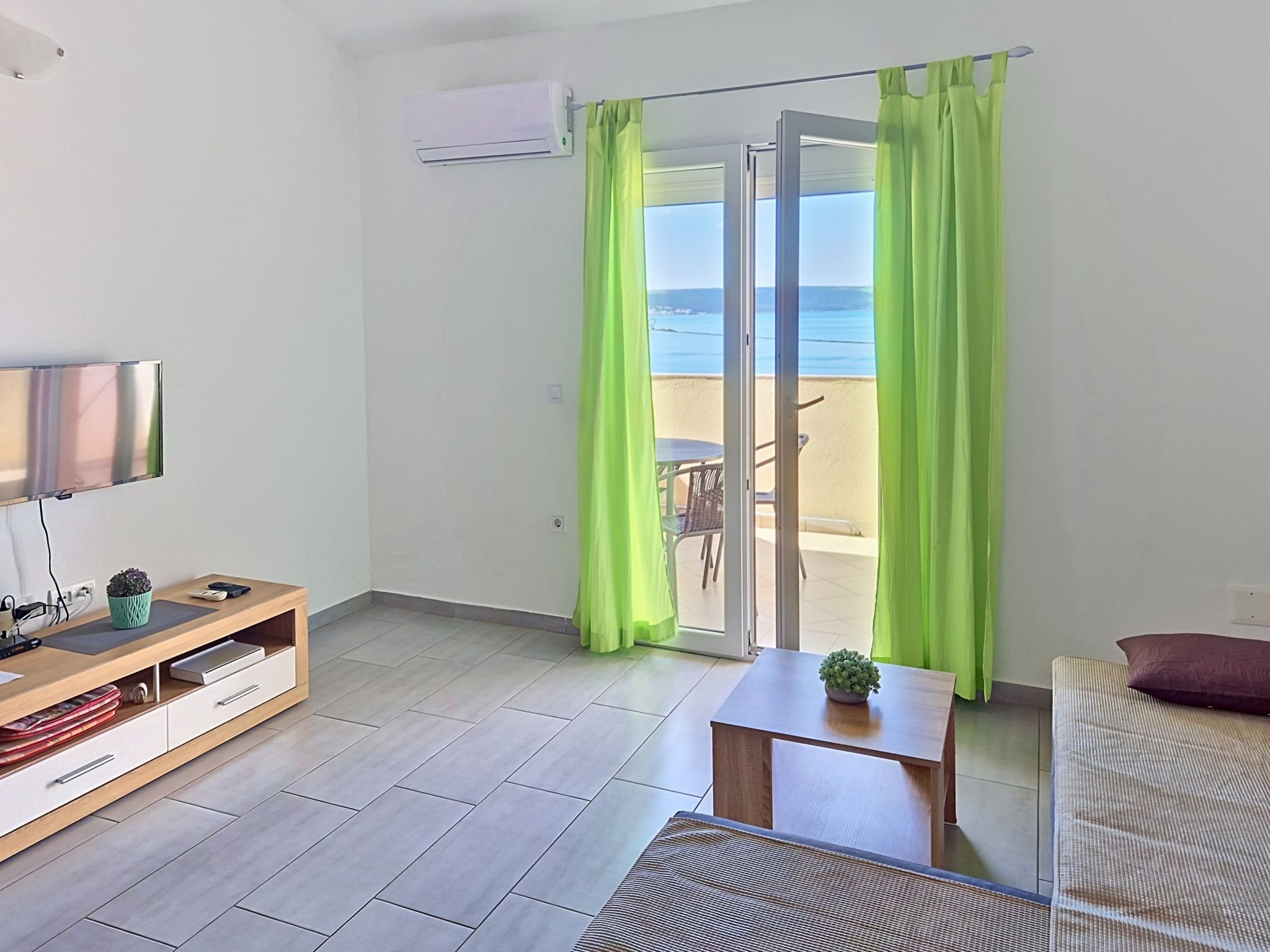 Sfeervol appartement met airco vlakbij zee en strand in Maslenica - foto 8