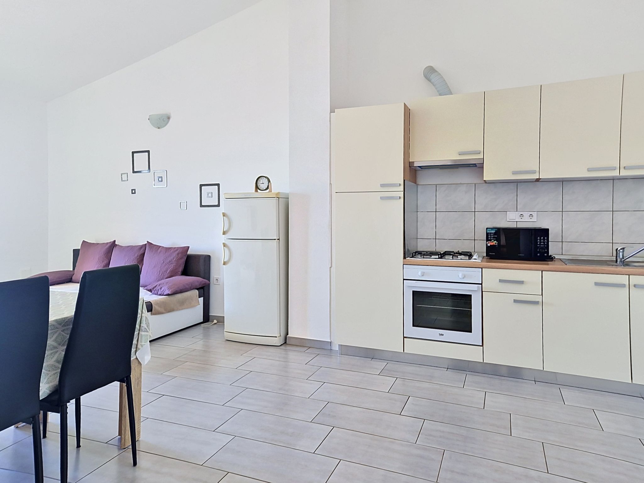 Sfeervol appartement met airco vlakbij zee en strand in Maslenica - foto 6