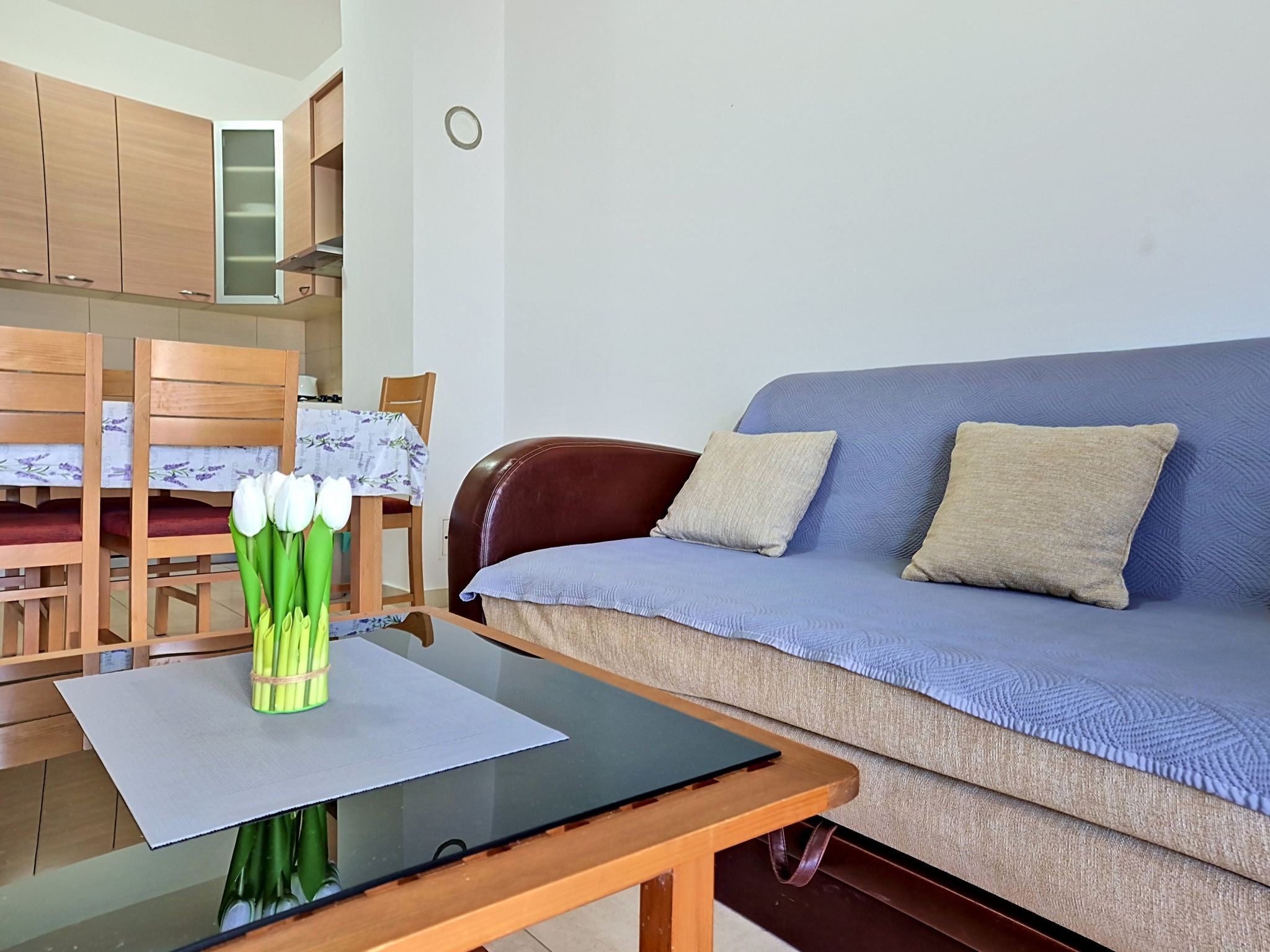 Appartement Ivan in Maslenica: aan zee met uitzicht op de Velebit-bergen - foto 9
