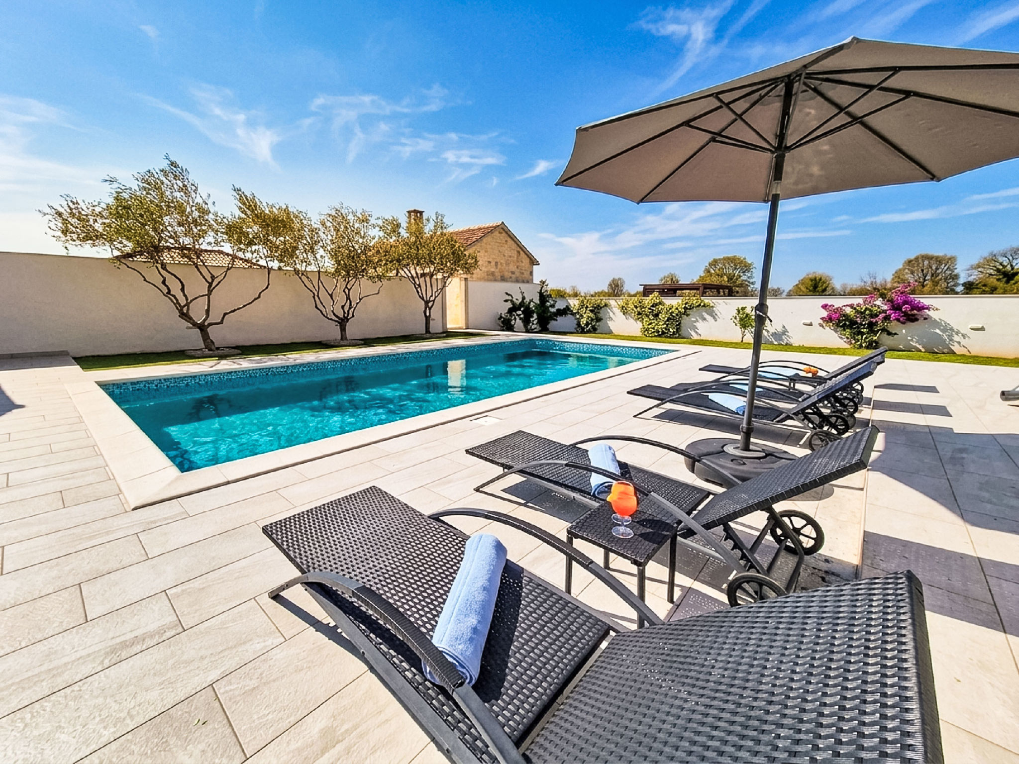 Vakantiehuis met privé zwembad in Novigrad (Zadar) (Kroatië) voor 8 personen