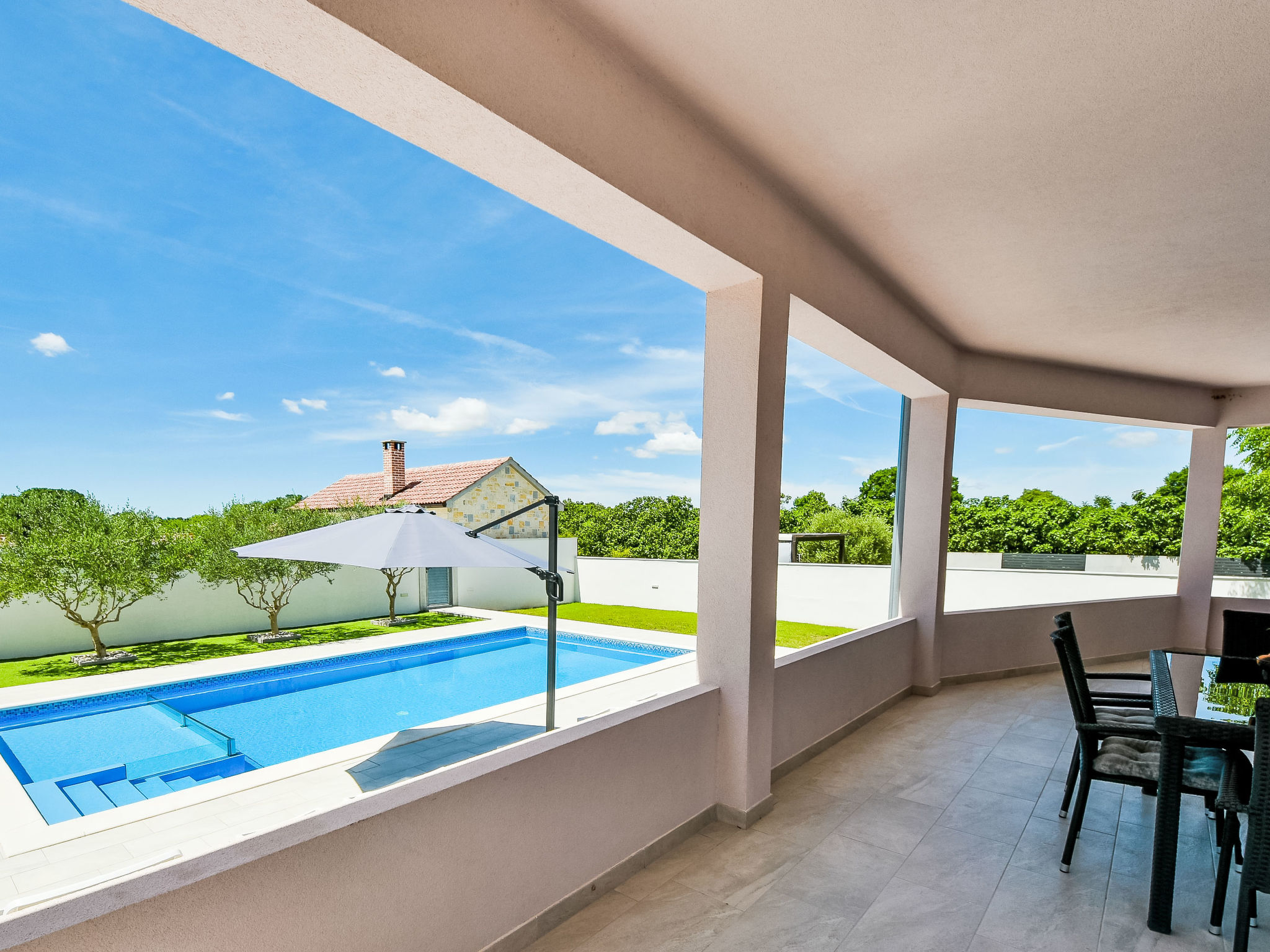 Vakantiehuis met privé zwembad in Novigrad (Zadar) (Kroatië) voor 8 personen