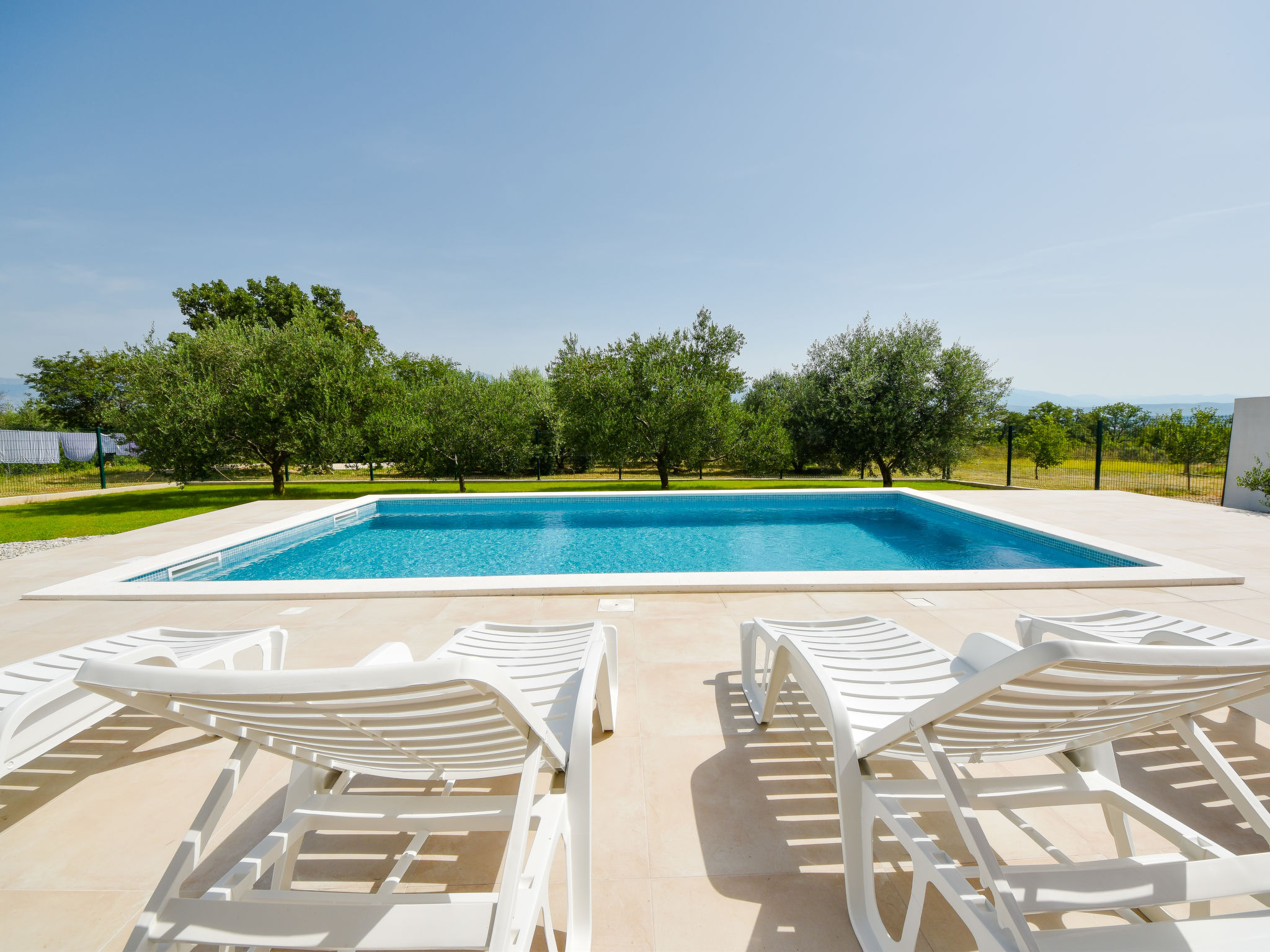 Vakantiehuis met privé zwembad in Novigrad (Zadar) (Kroatië) voor 6 personen