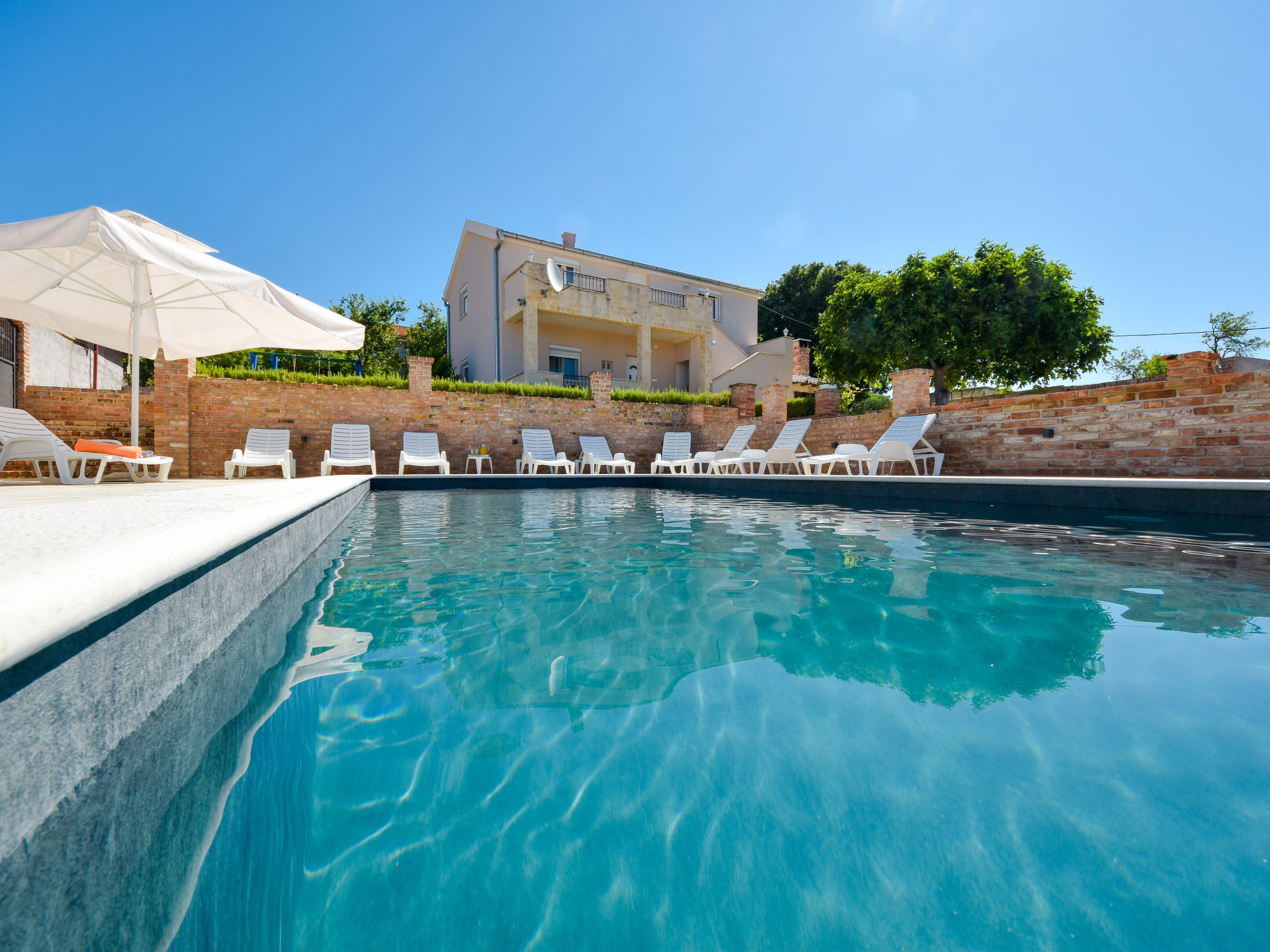 Vakantiehuis met privé zwembad in Novigrad (Zadar) (Kroatië) voor 10 personen