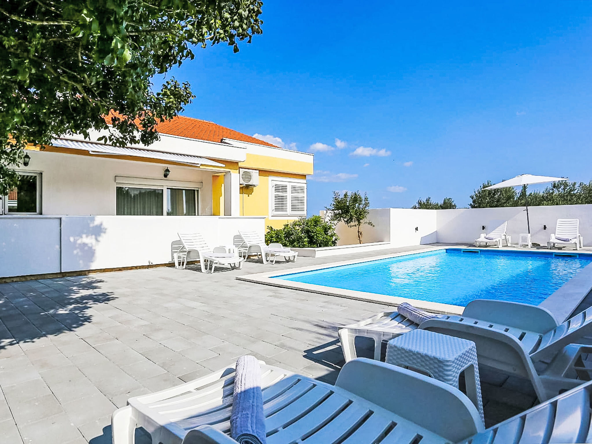 Vakantiehuis met privé zwembad in Novigrad (Zadar) (Kroatië) voor 6 personen