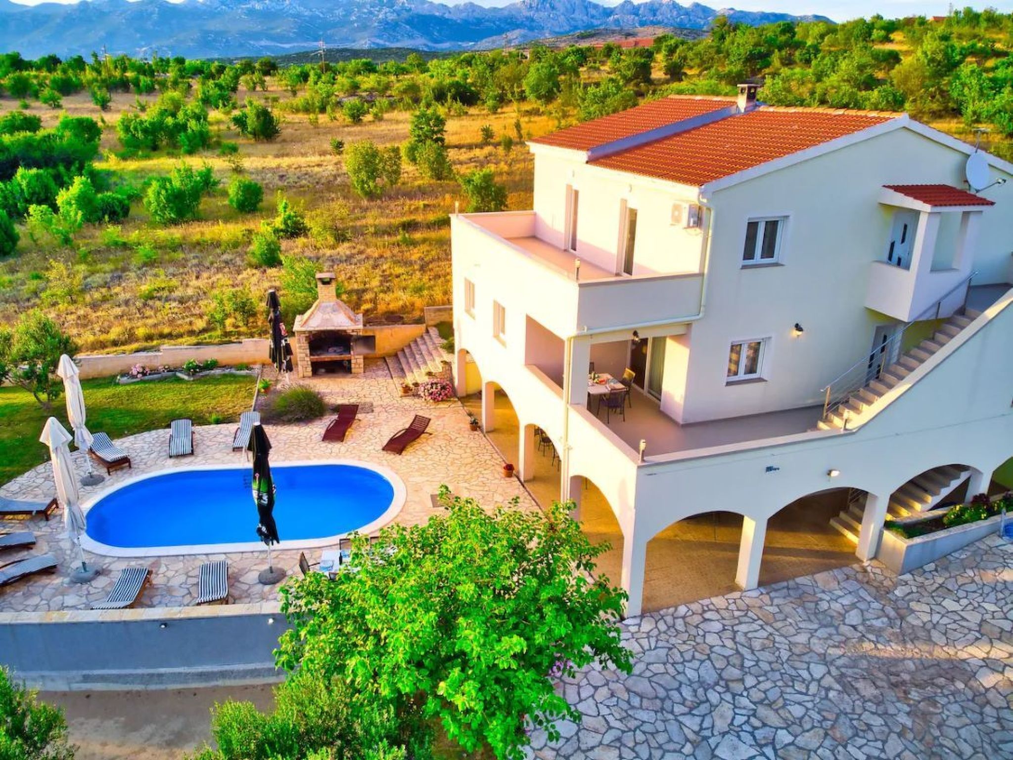 Villa mit herrlichem Meerblick