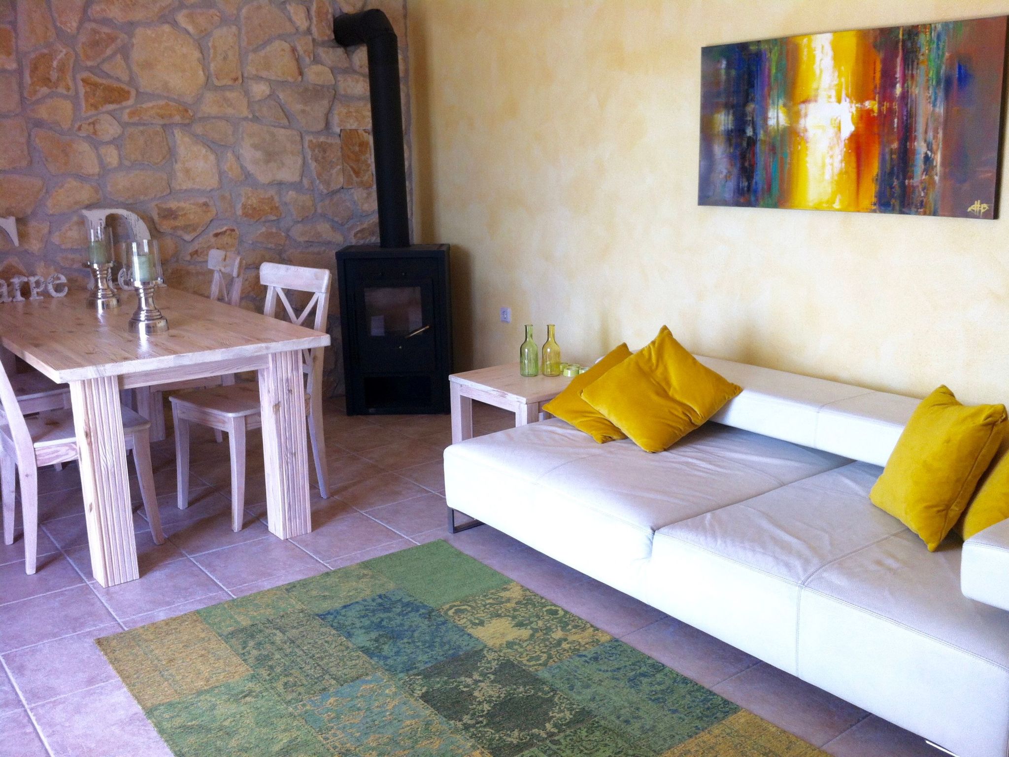 Schöne Ferienwohnung mit Balkon am Meer