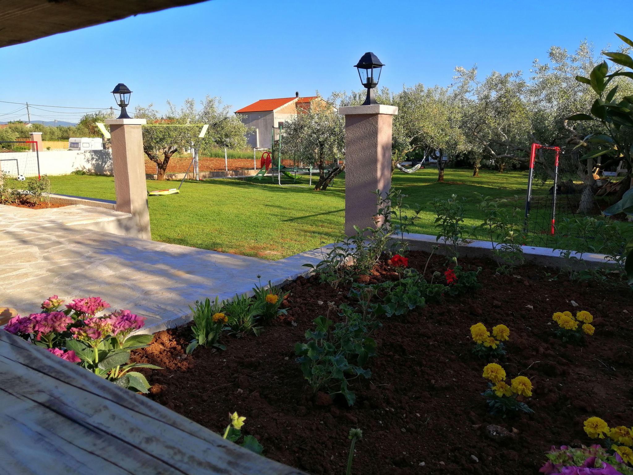 Angenehmes Haus in Posedarje mit großem Garten-Binnen