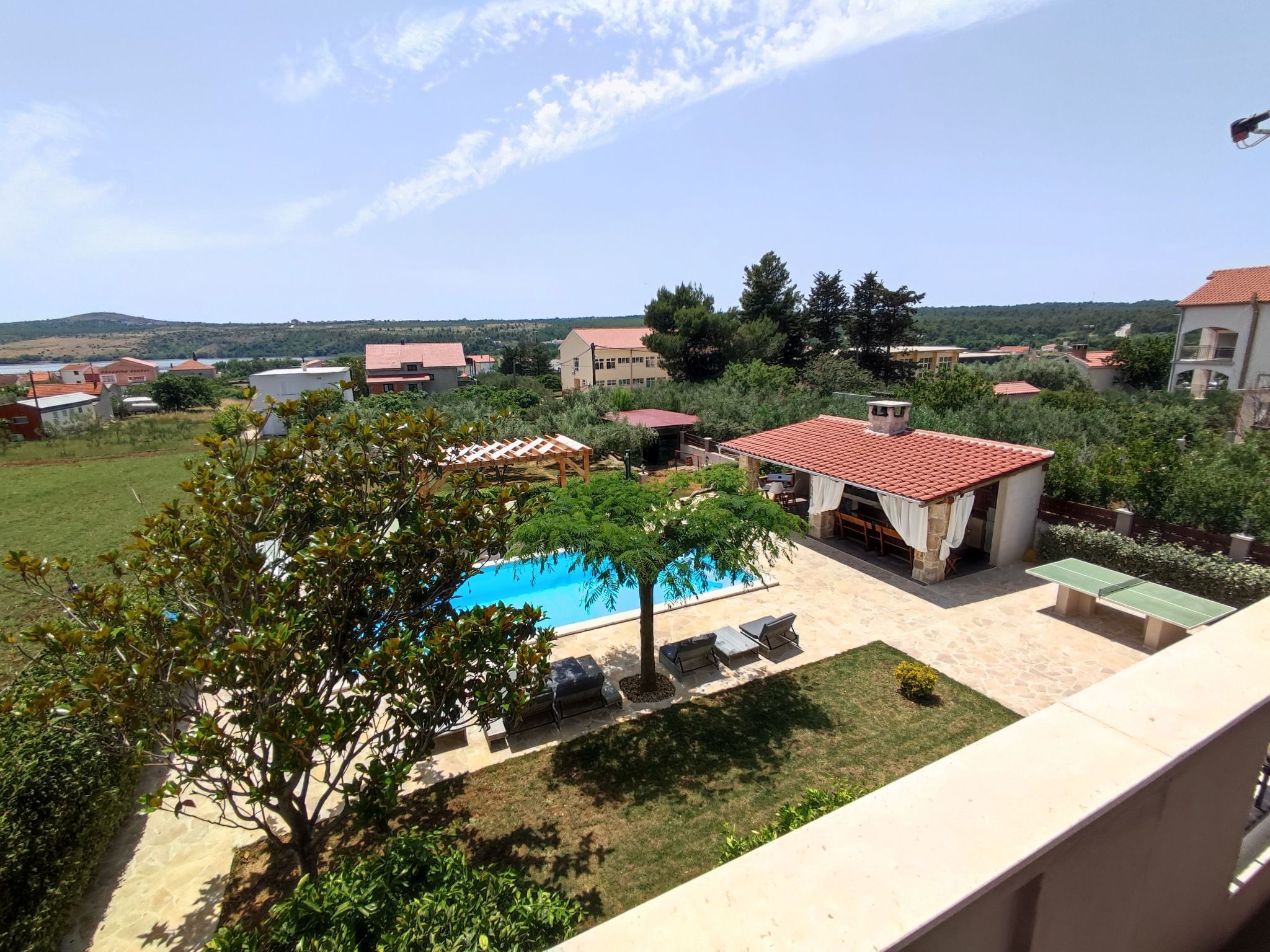 Angenehmes Haus in Posedarje mit großem Garten-Binnen