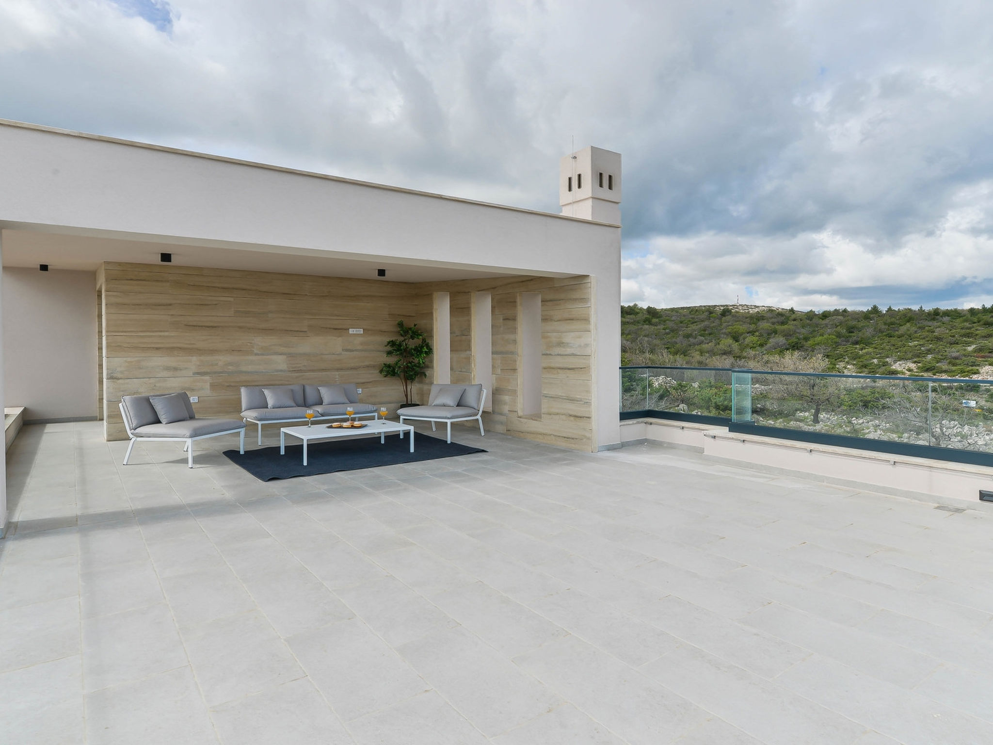 Villa Zariva with pool and panoramic mountain and — Terrace (2 of 59)