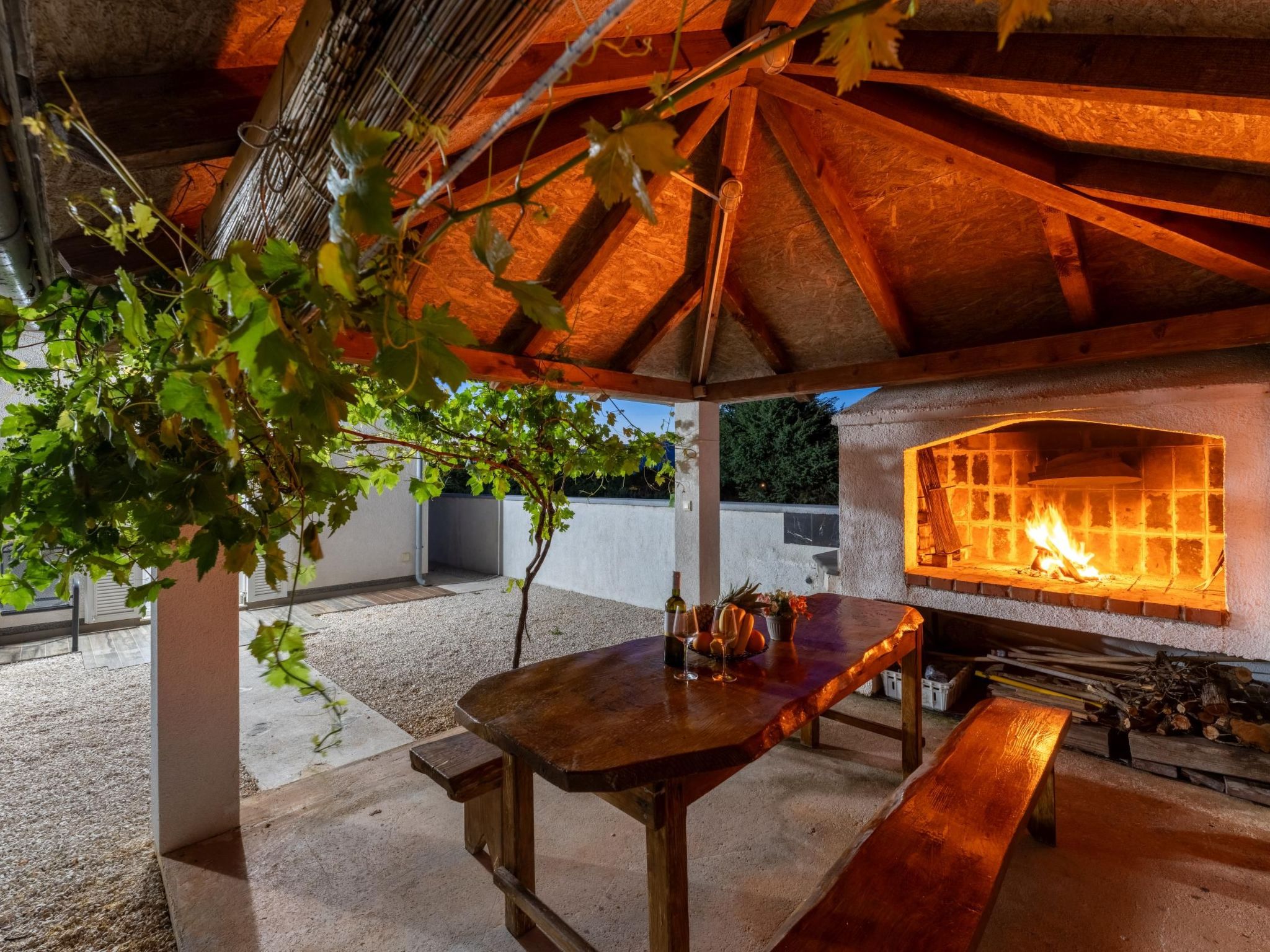 Villa La Pieda-Drinnen