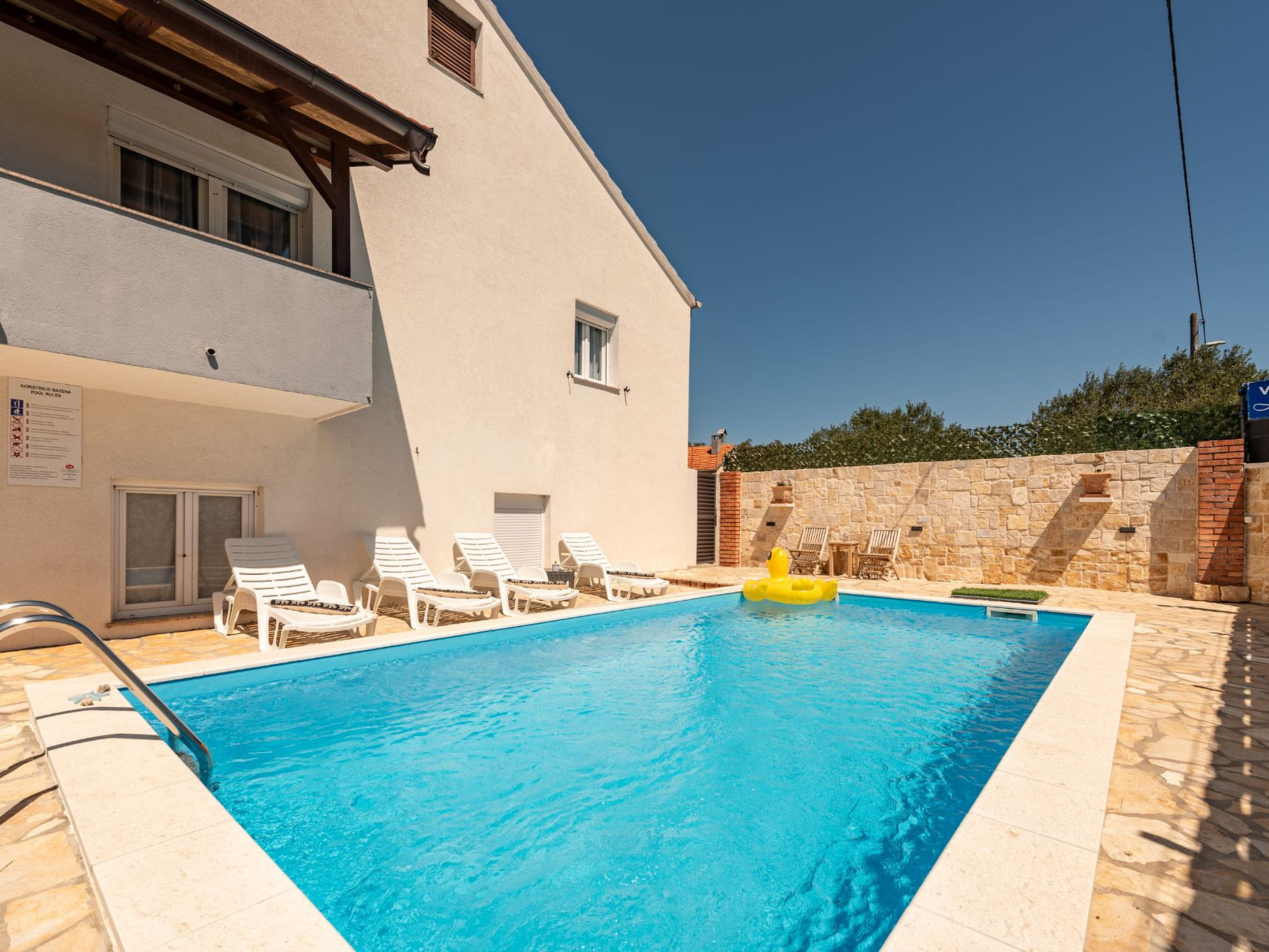 Villa Ariane with pool - Binnen