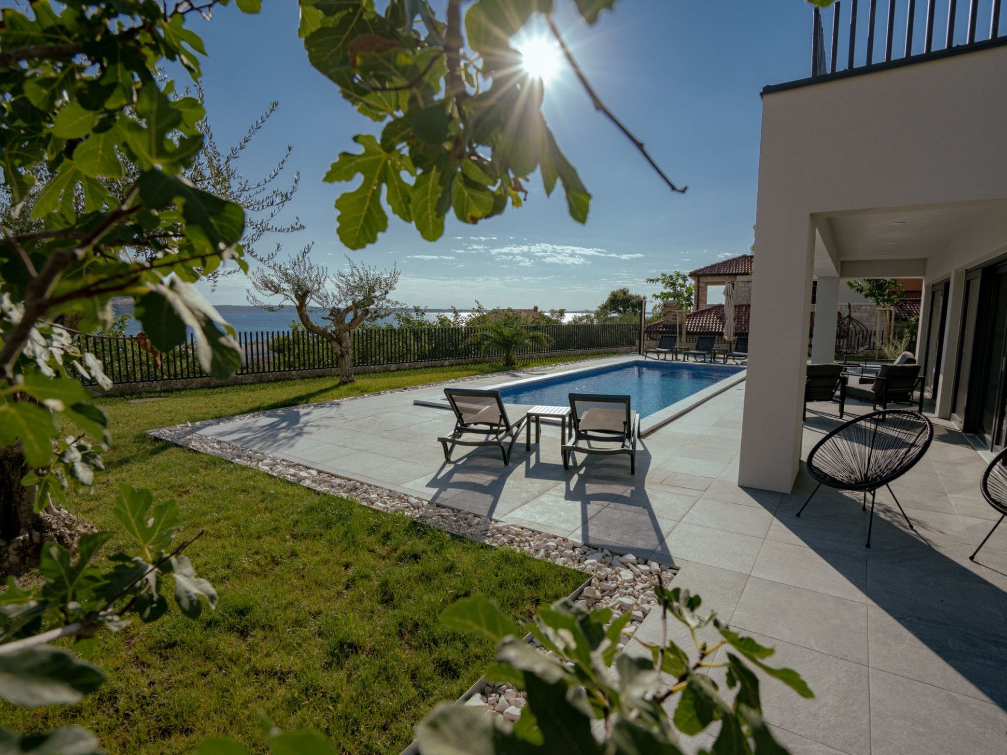 Vakantiehuis met privé zwembad in Krneza (Kroatië) voor 10 personen