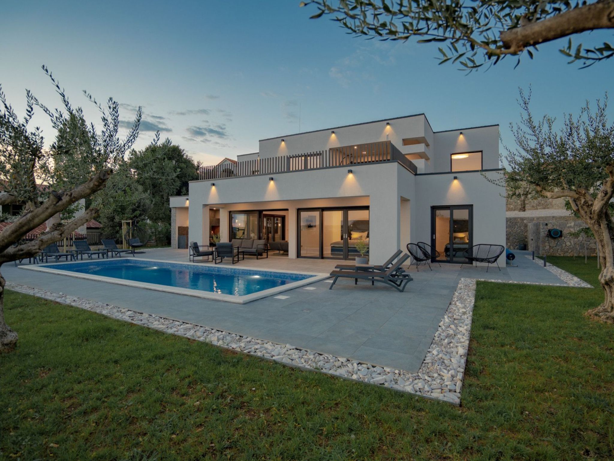 Strandnahe Villa Kara Sevda für 10 Personen-Drinnen