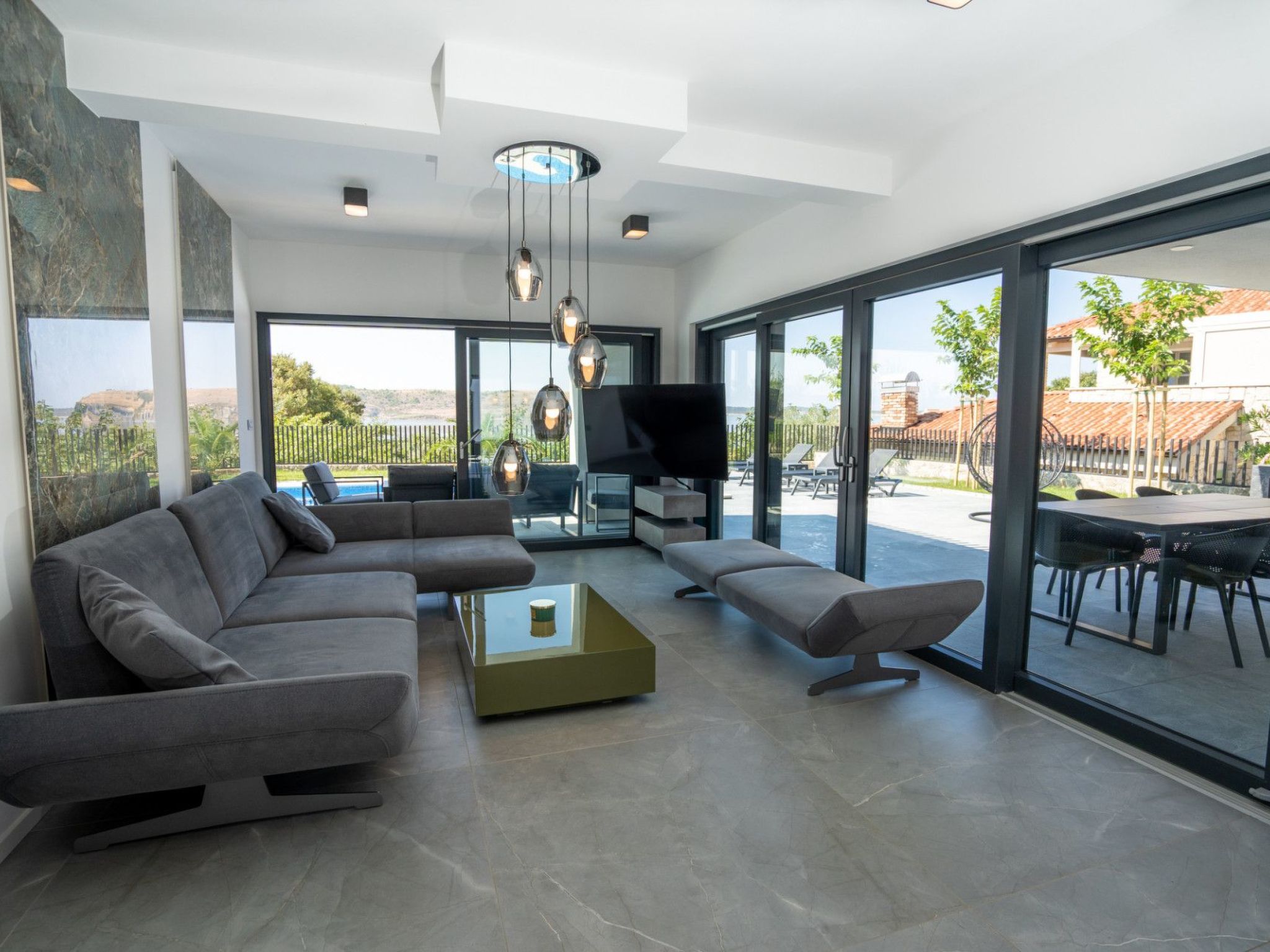 Strandnahe Villa Kara Sevda für 10 Personen-Drinnen