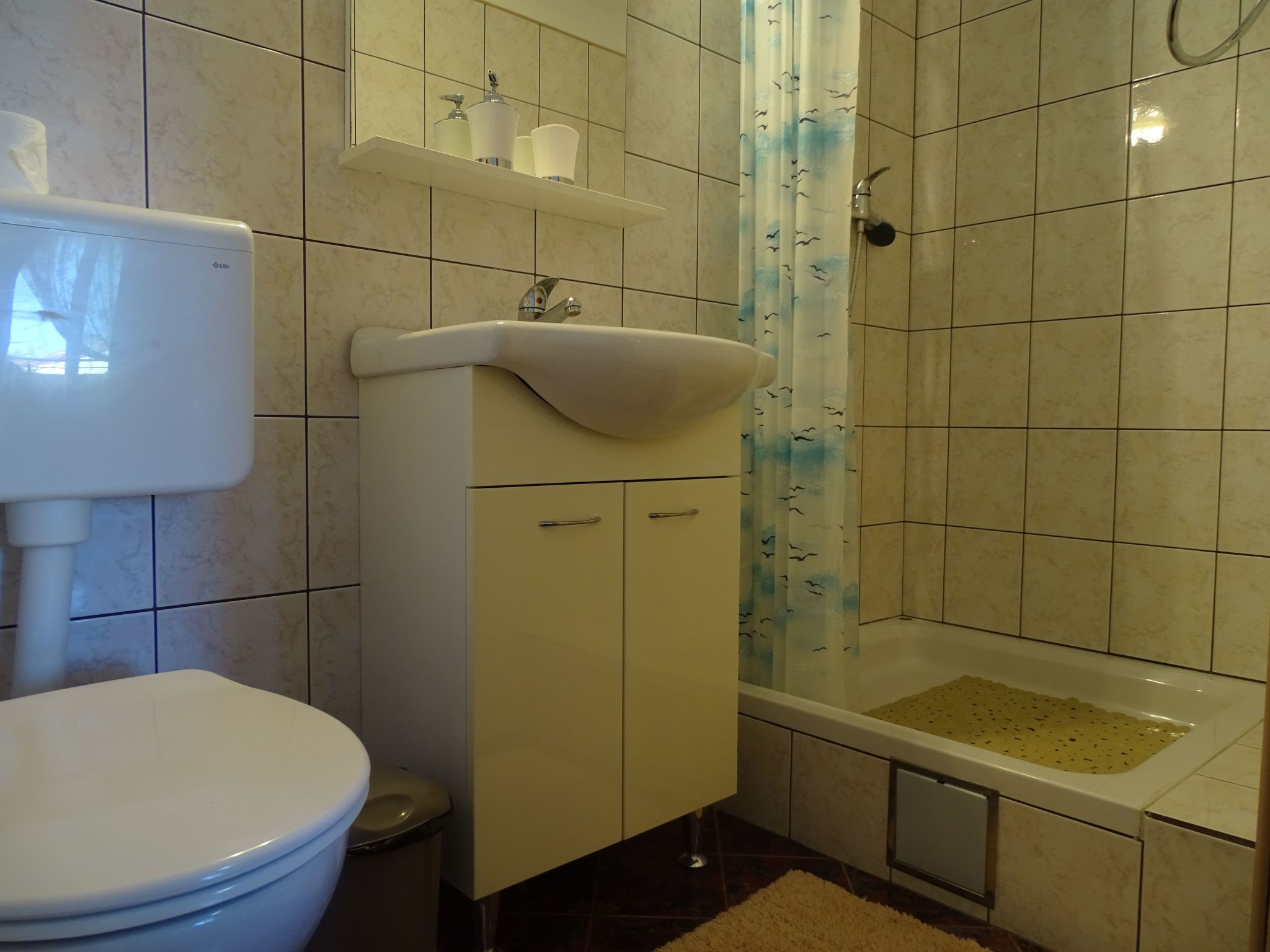 Appartement Lemi mit Meerblick-Drinnen