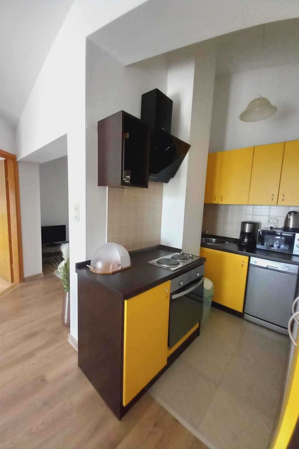 Wohnung mit Whirlpool-Drinnen