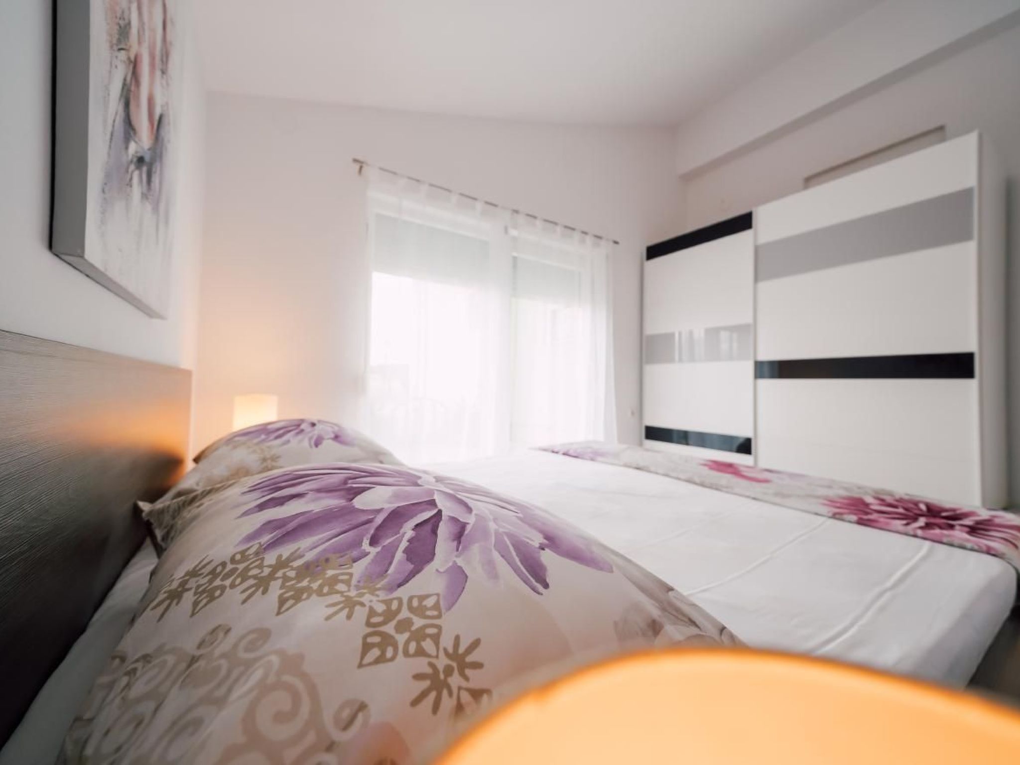 Wohnung in Ljubač mit Großem Garten-Binnen