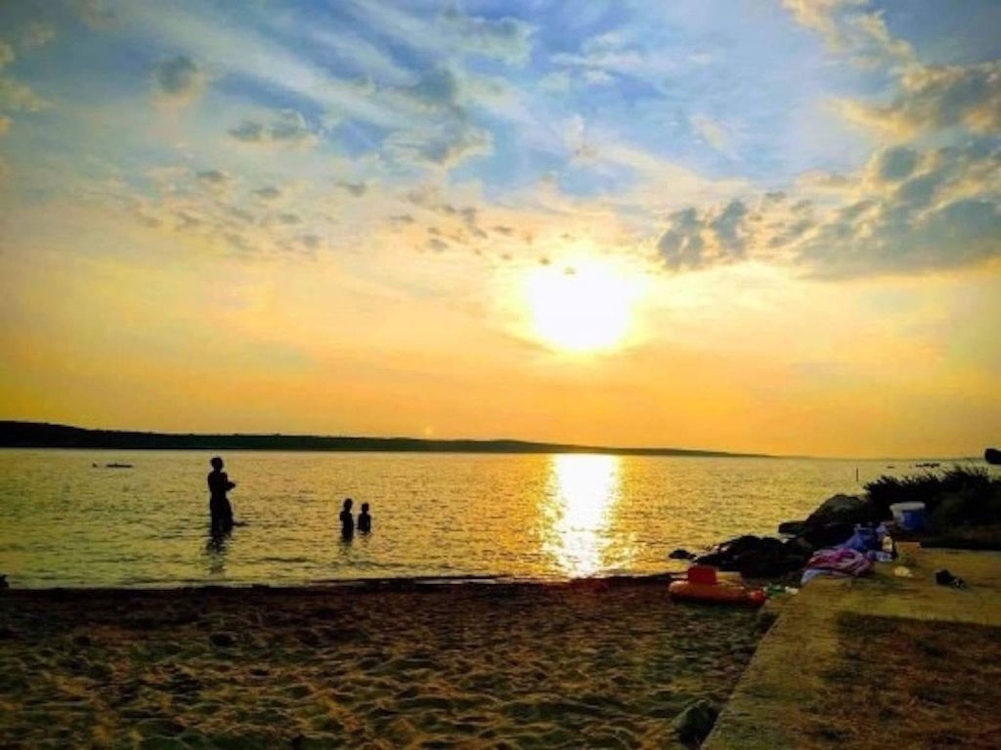 "Appartement A3" direkt am Strand-Drinnen
