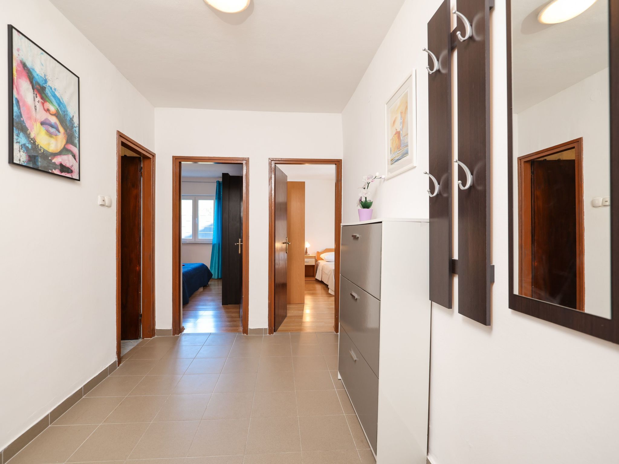 Wohnung "Wohnung A1" direkt am Strand-Drinnen