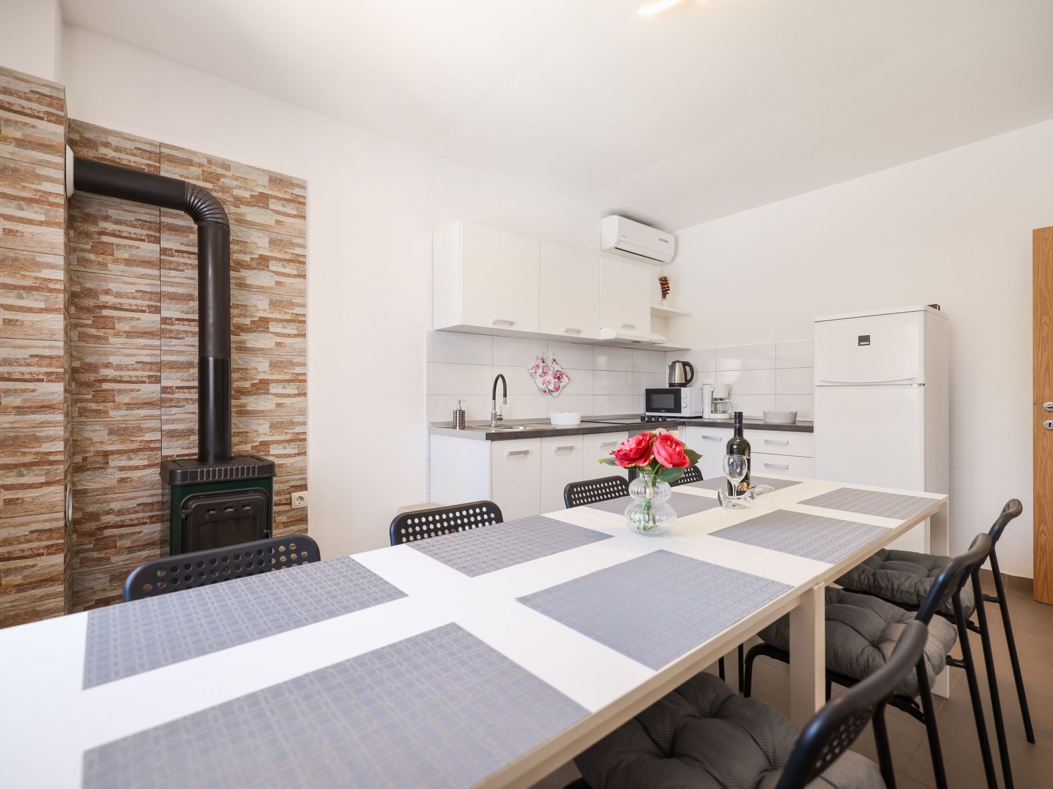 Wohnung "Wohnung A1" direkt am Strand-Drinnen