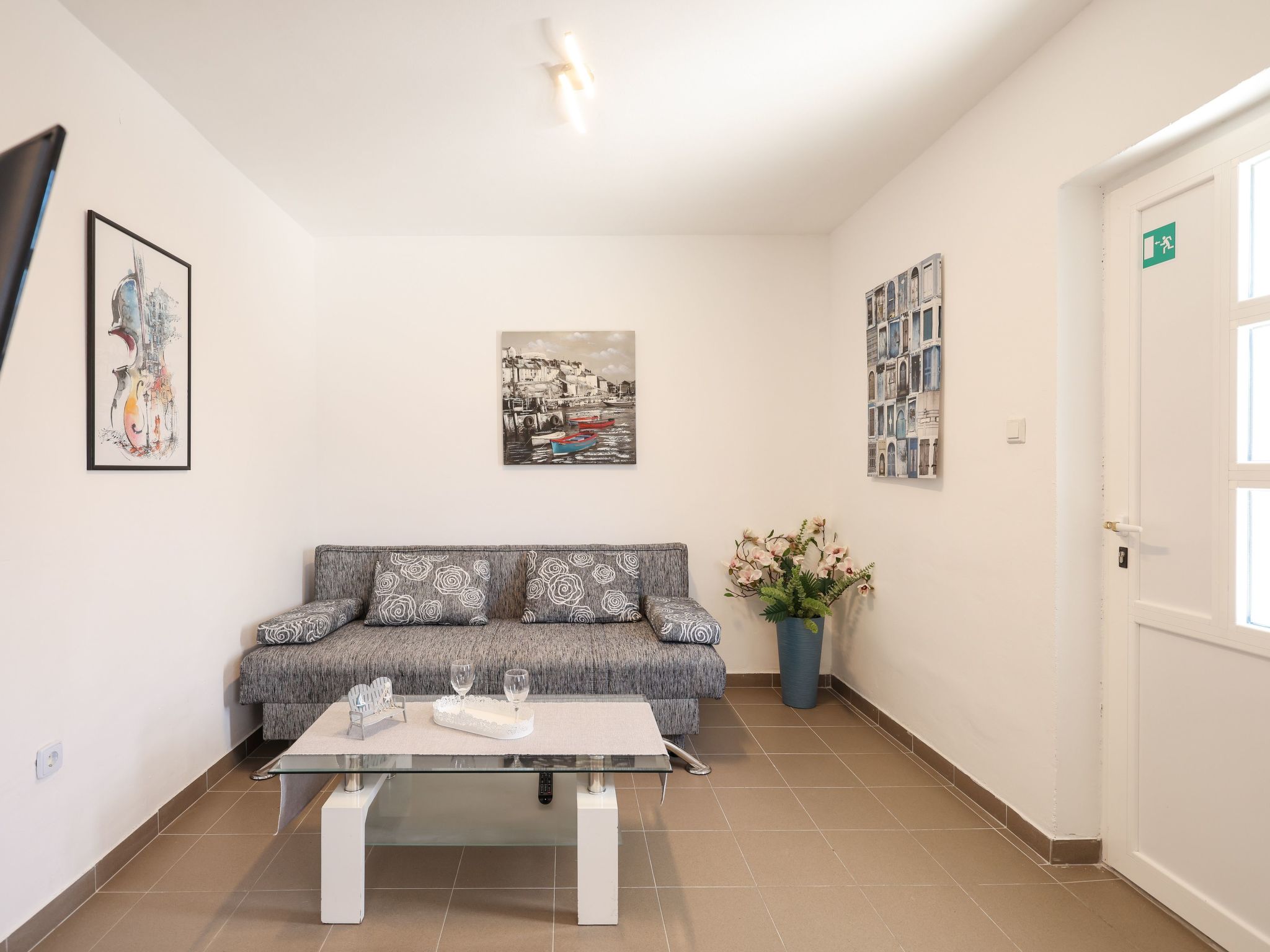 Wohnung "Wohnung A1" direkt am Strand-Drinnen