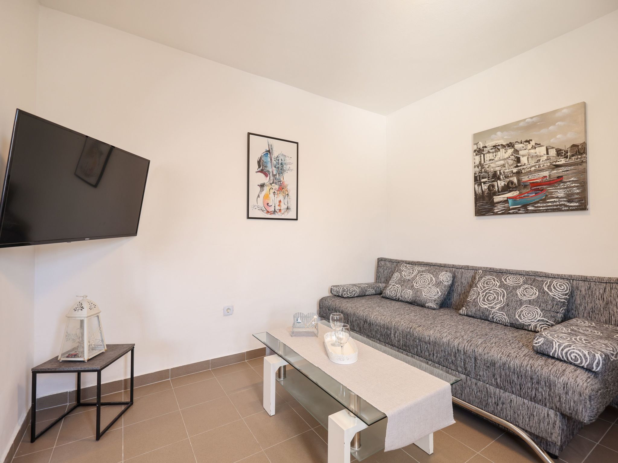 Wohnung "Wohnung A1" direkt am Strand-Drinnen