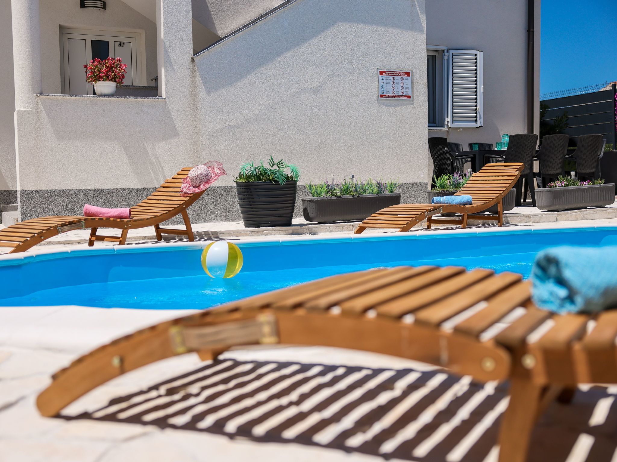 Wohnung "Wohnung A1" direkt am Strand-Drinnen