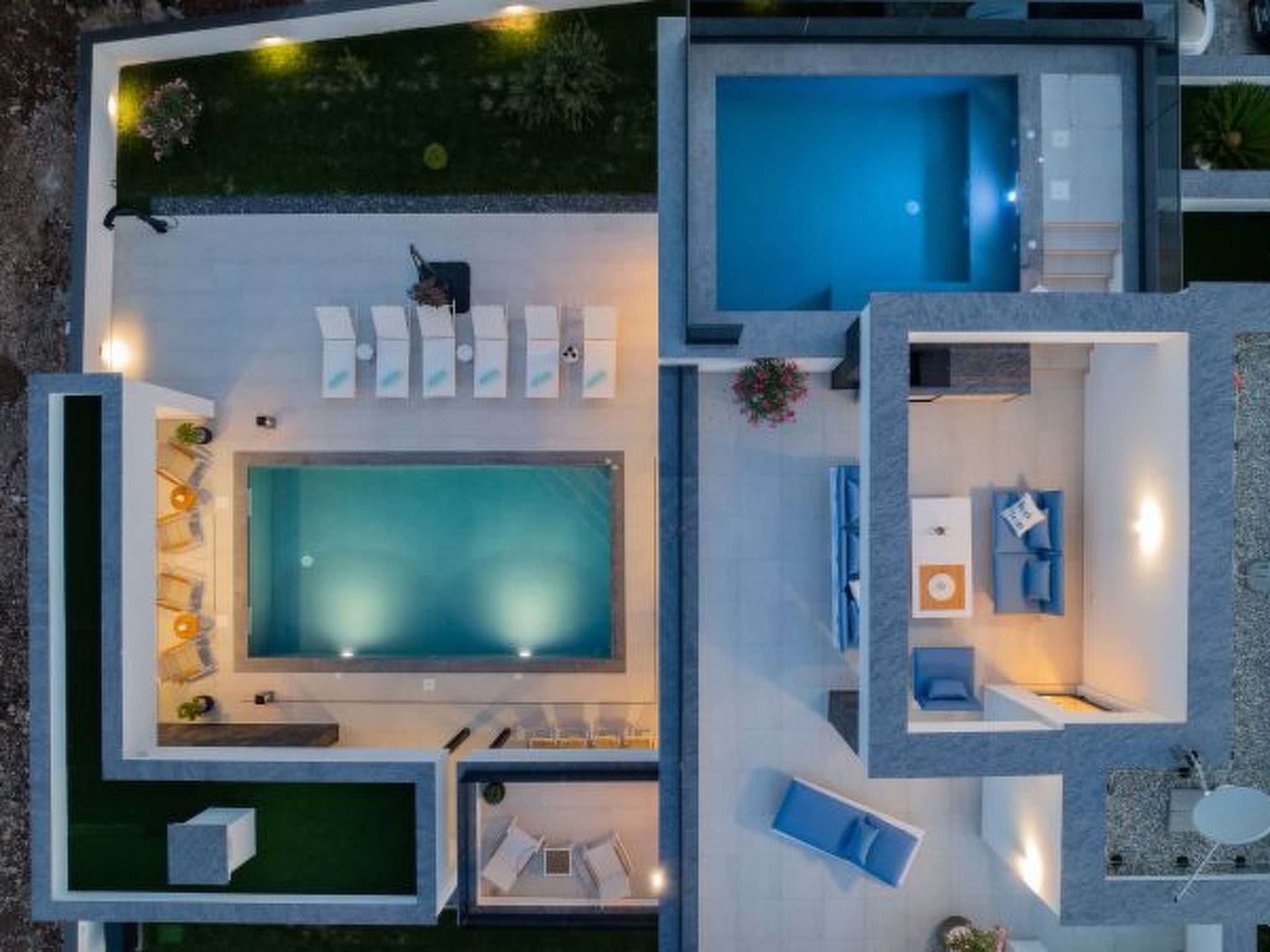 Photo of Villa Elena with two pools and spa