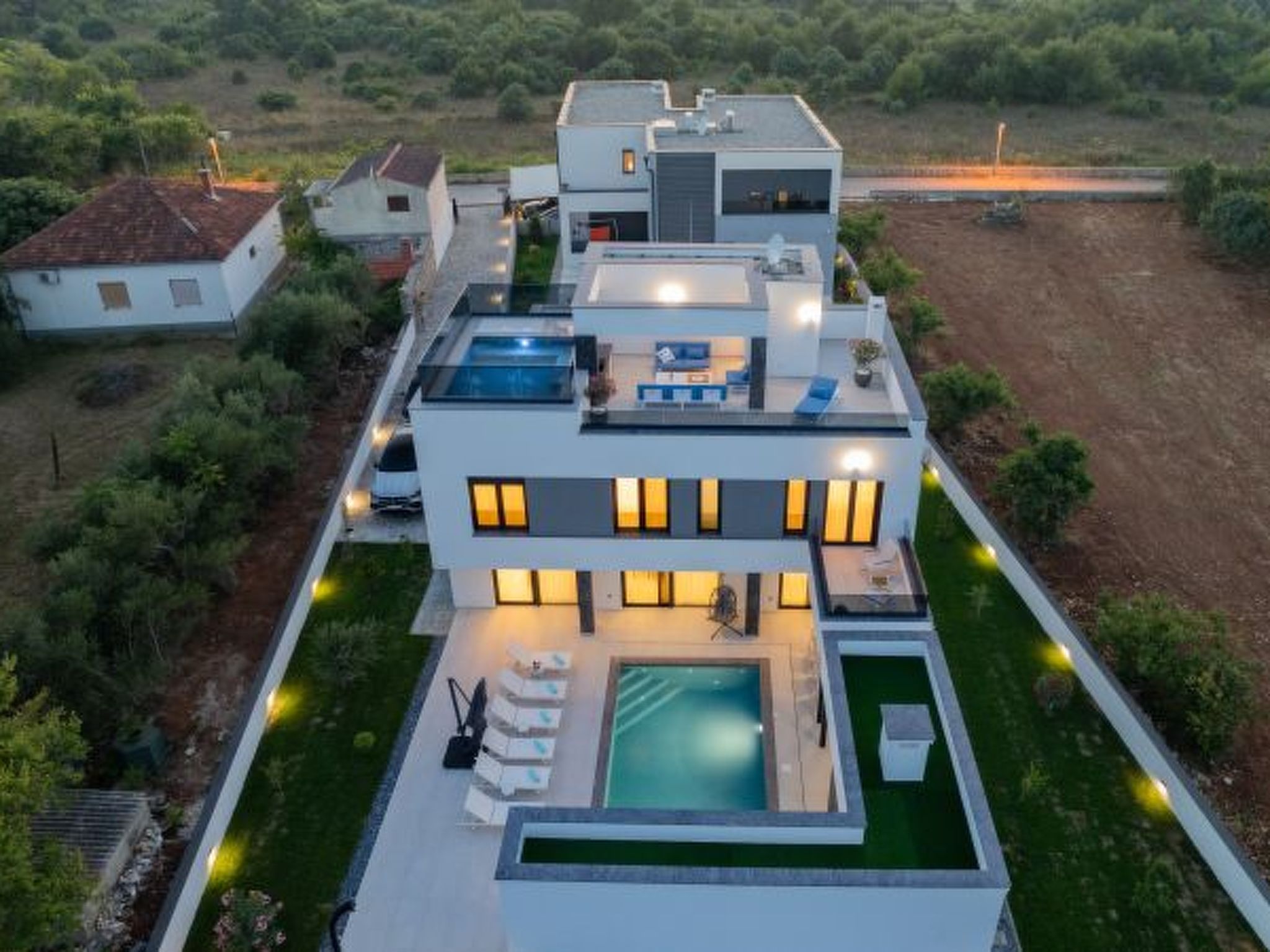 Photo of Villa Elena with two pools and spa