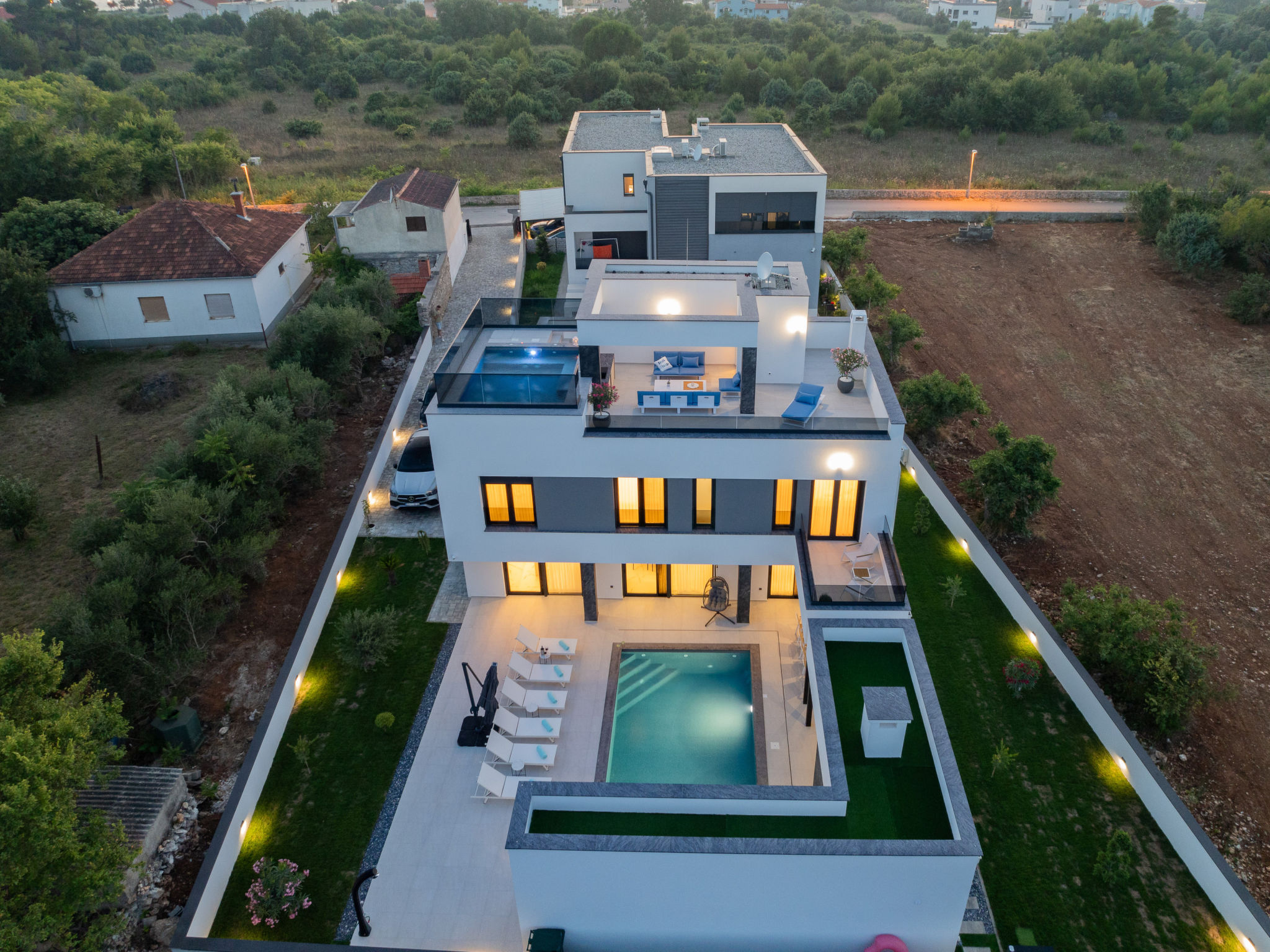 Photo of Villa Elena with two pools and spa