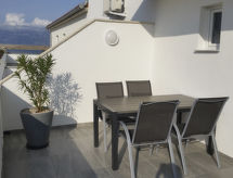 Vakantieappartement Vir met panoramisch zeezicht op 60 meter van het strand - thumbnail 6